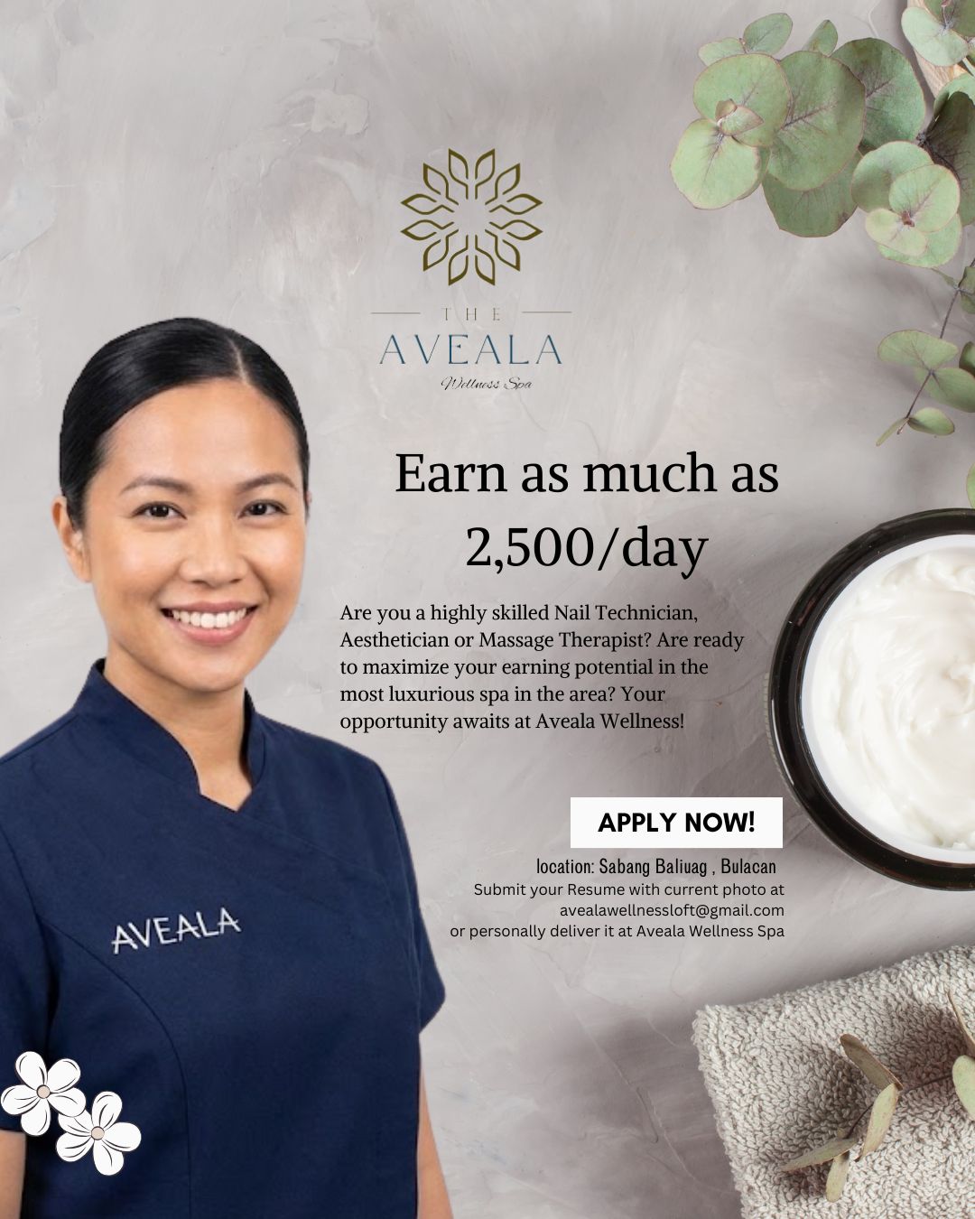 Aveala Wellness HR Facebook ad