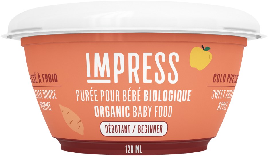 Impress Baby Food Facebook ad: Tu veux le meilleur, mais aussi du pratique?