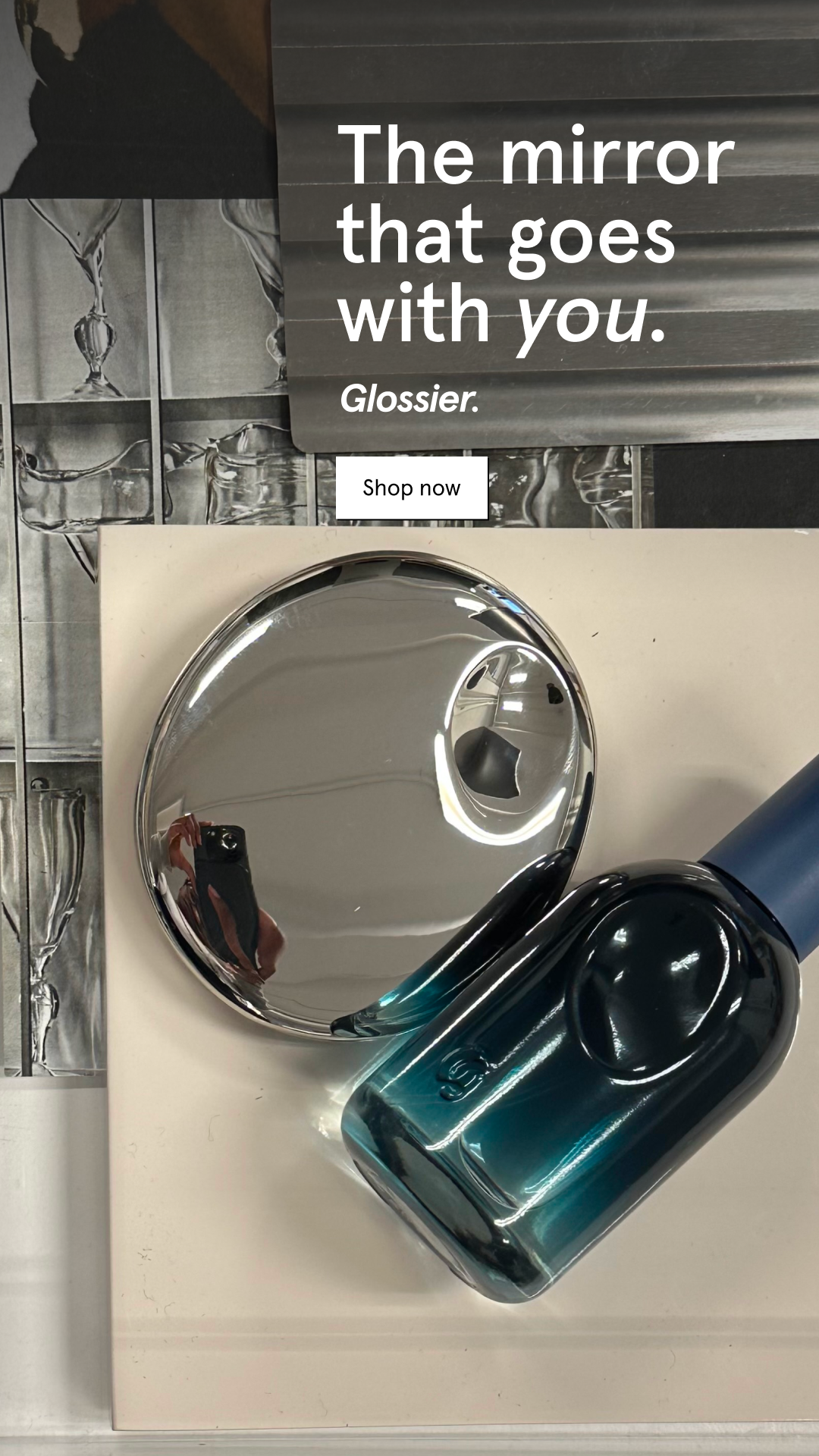 Glossier Facebook ad
