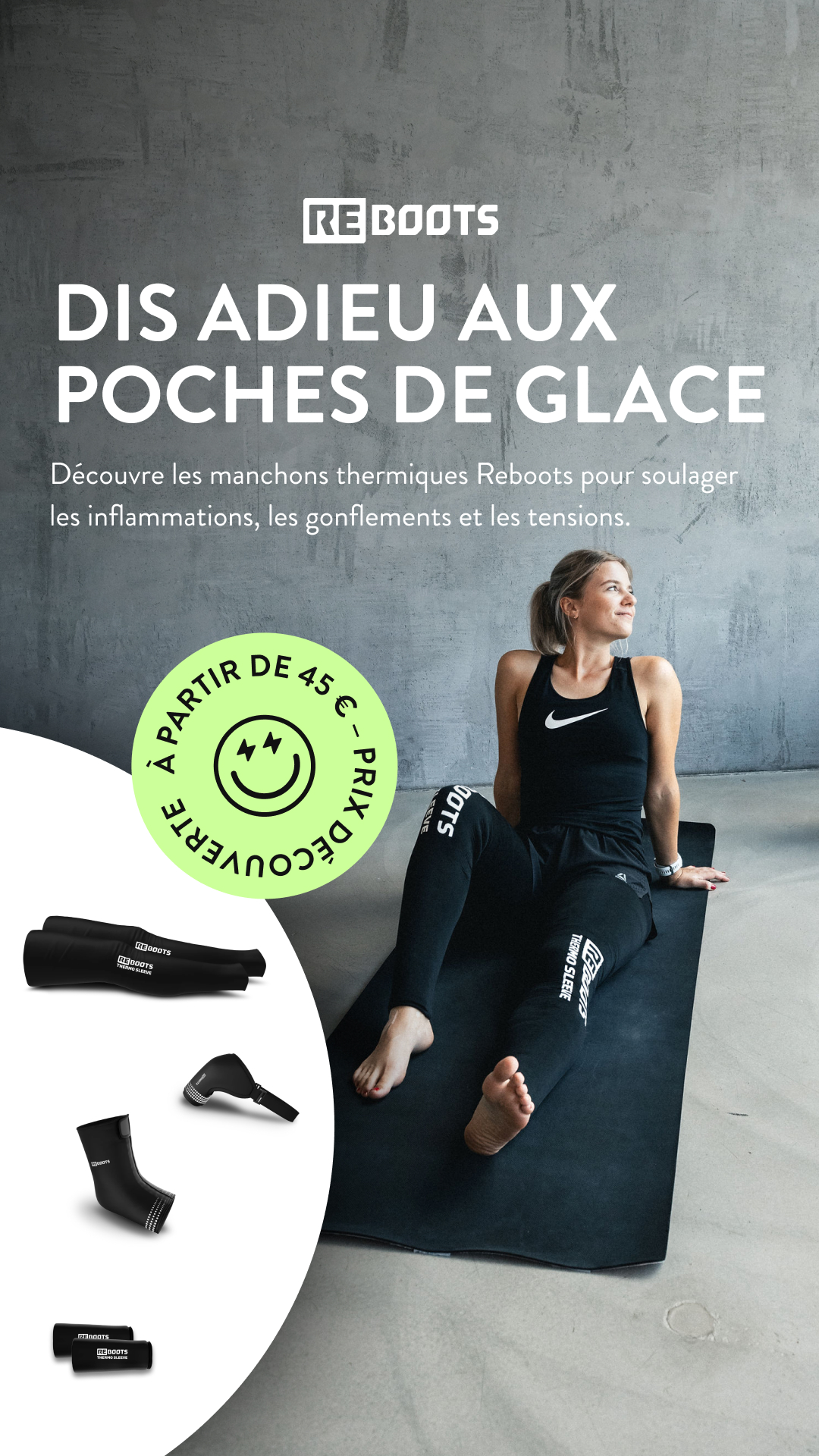 Reboots Recovery France Facebook ad from Jun 16, 2026