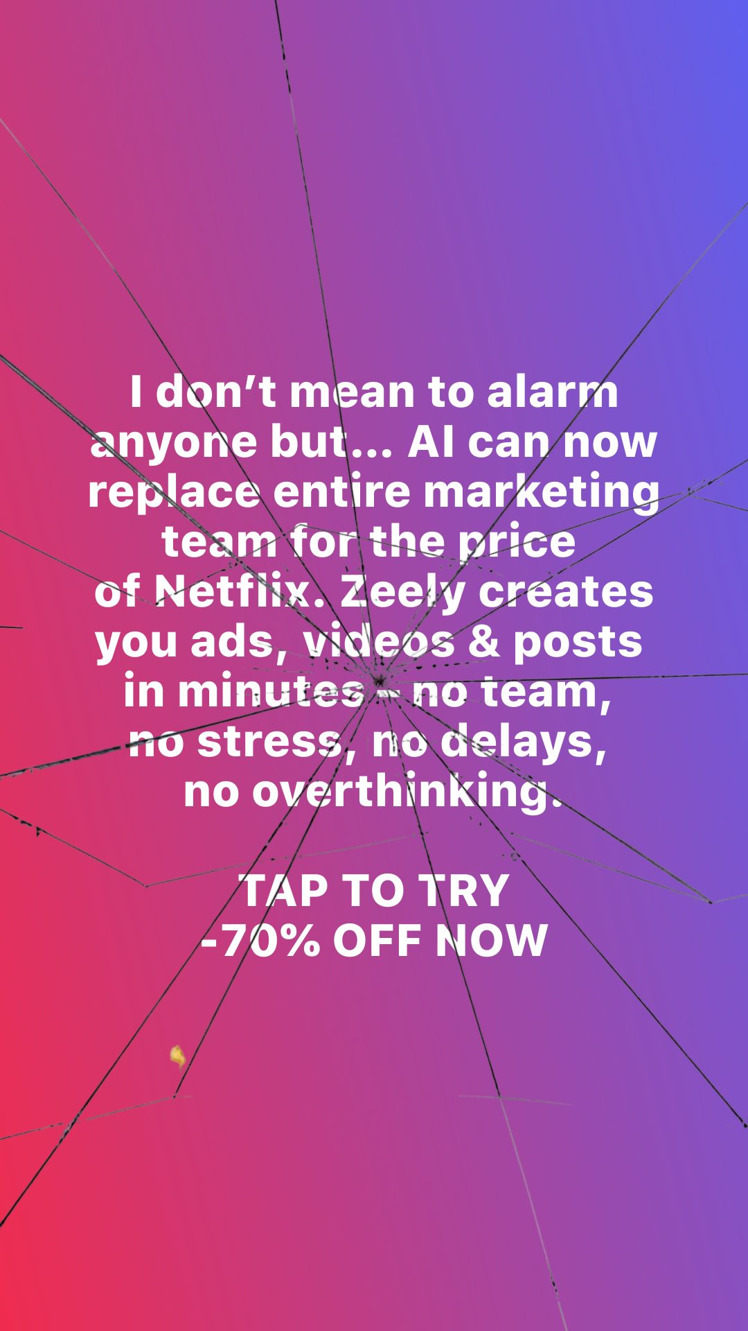 Zeely Facebook ad