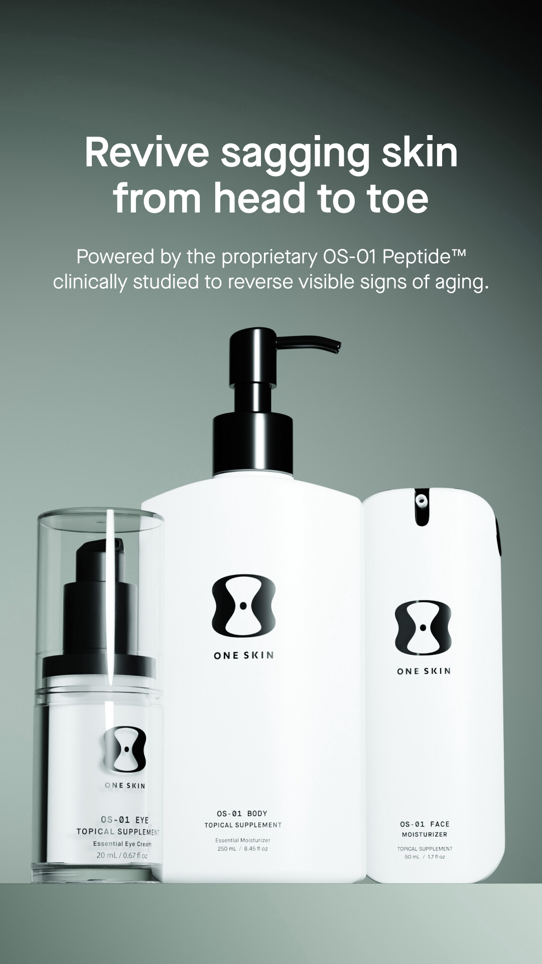 OneSkin Facebook ad