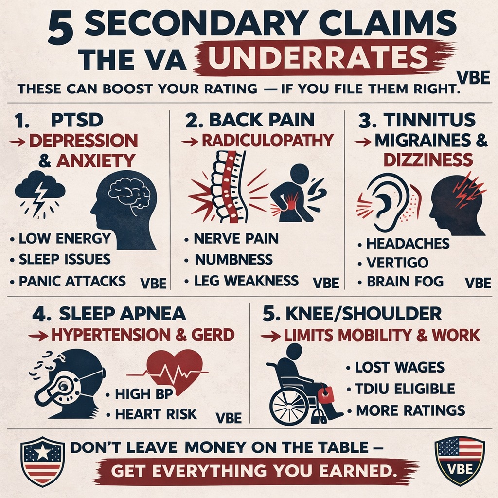 Veterans Benefits Evaluations Facebook ad