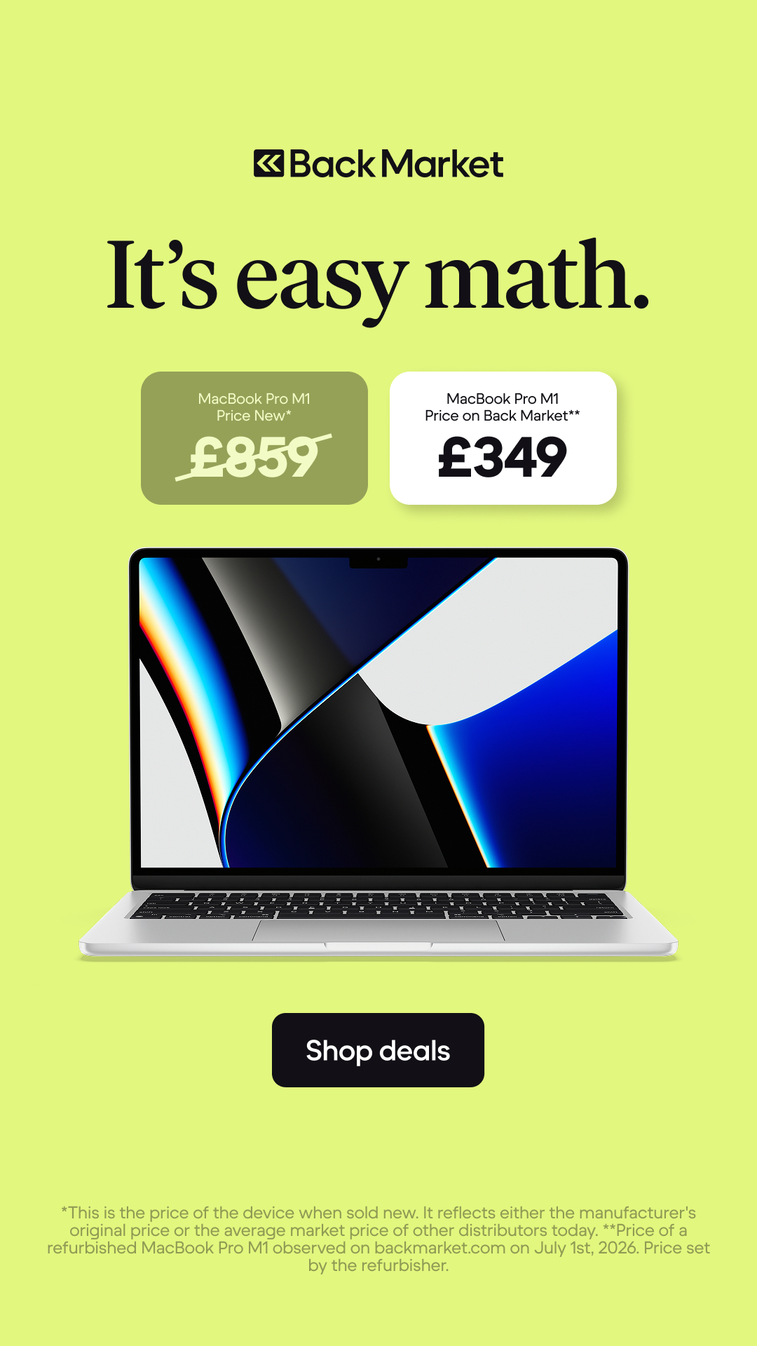 Back Market Facebook ad