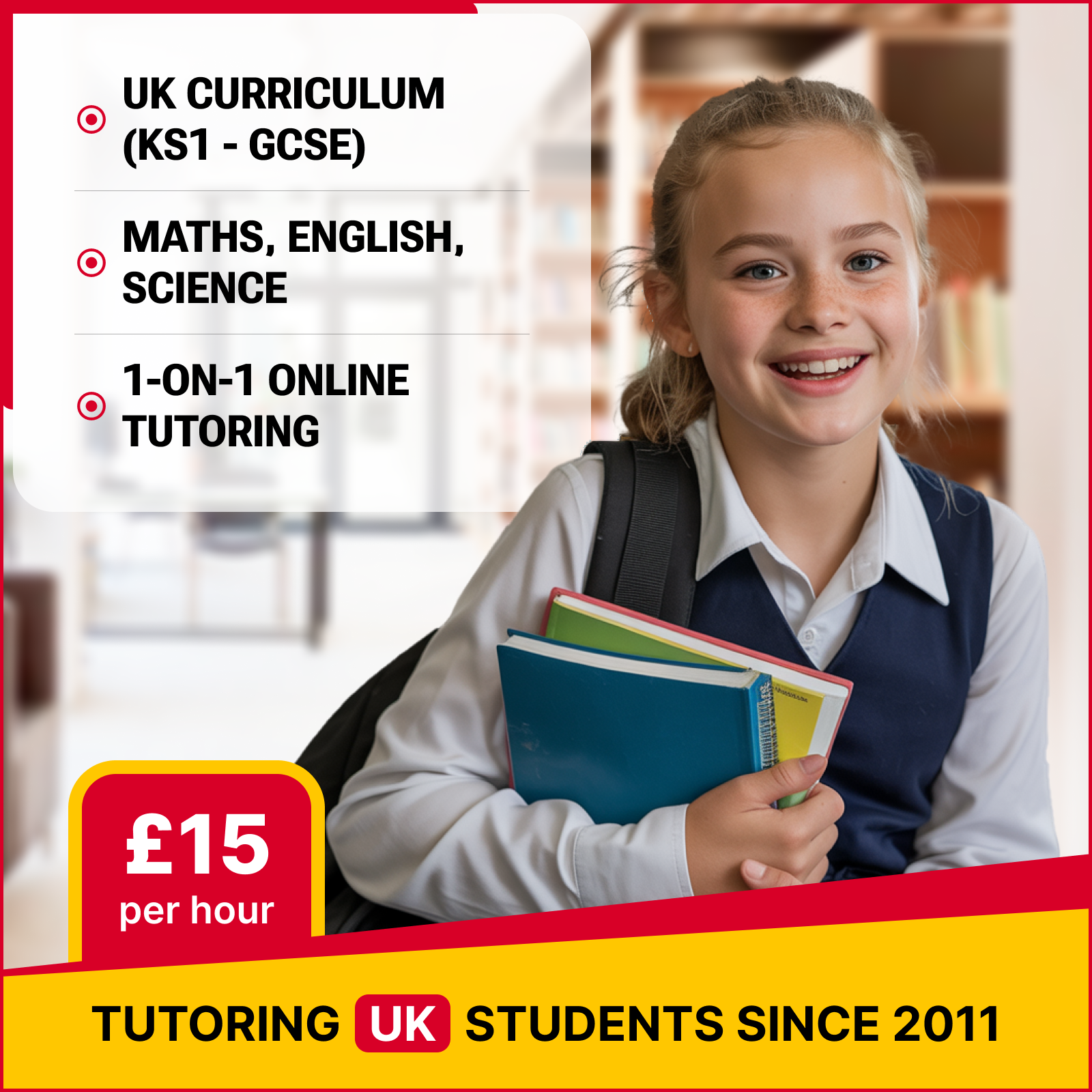 Jaya's Academy Facebook ad