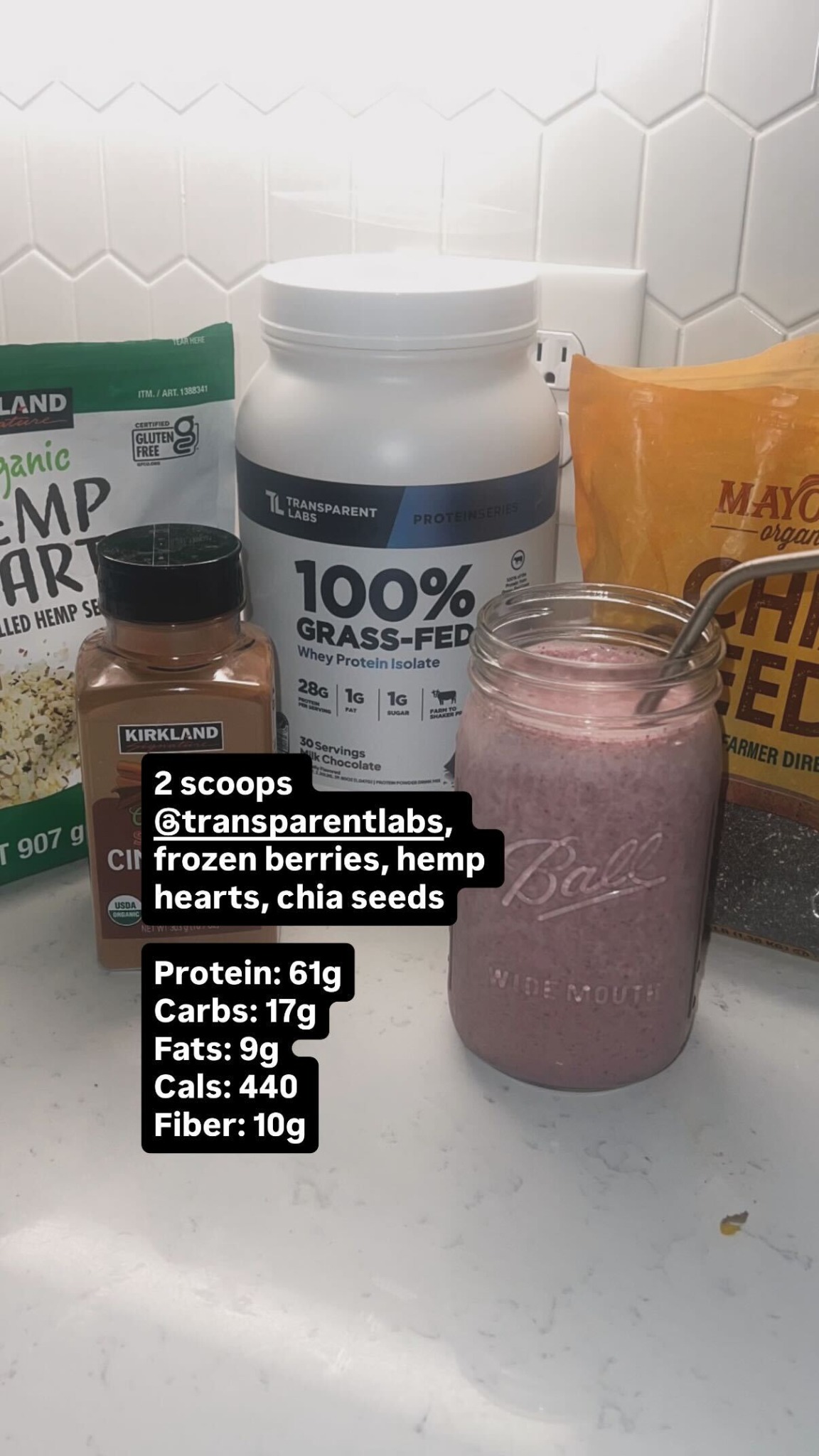 Transparent Labs Facebook ad