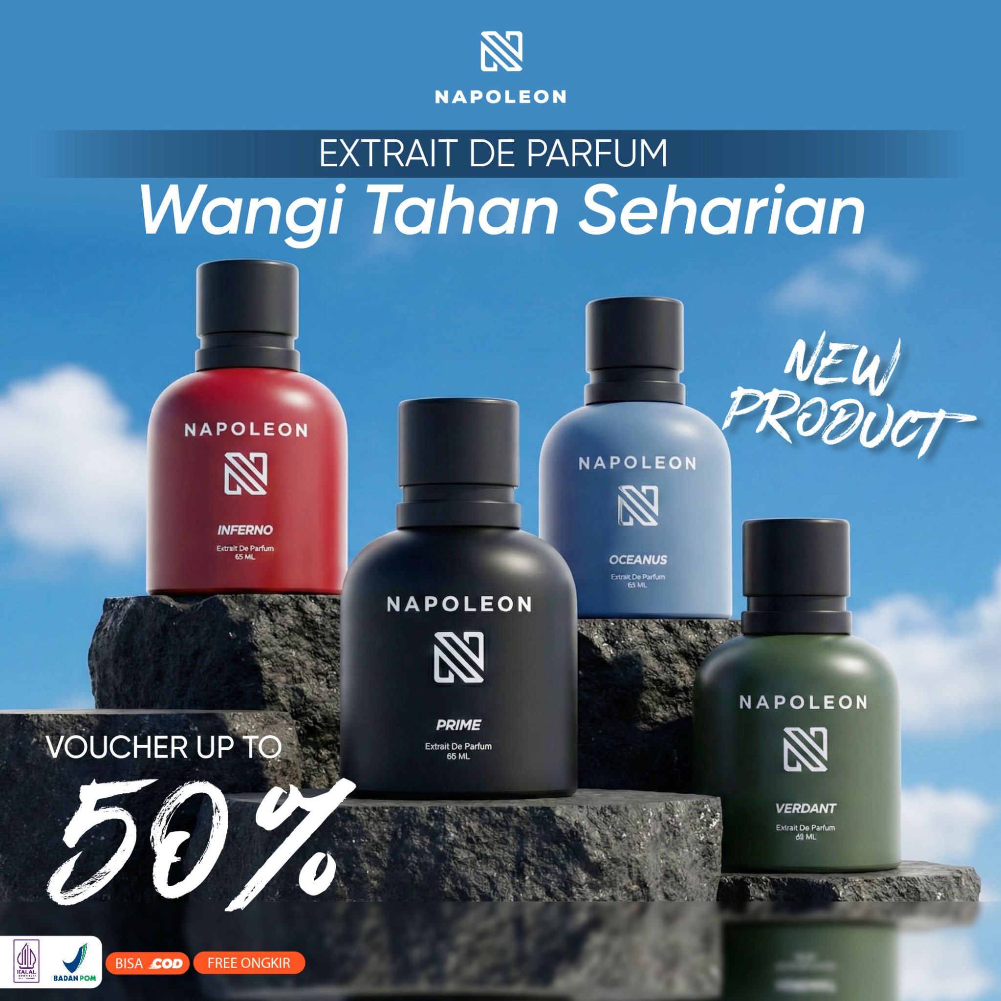 Napoleon Scent Facebook ad