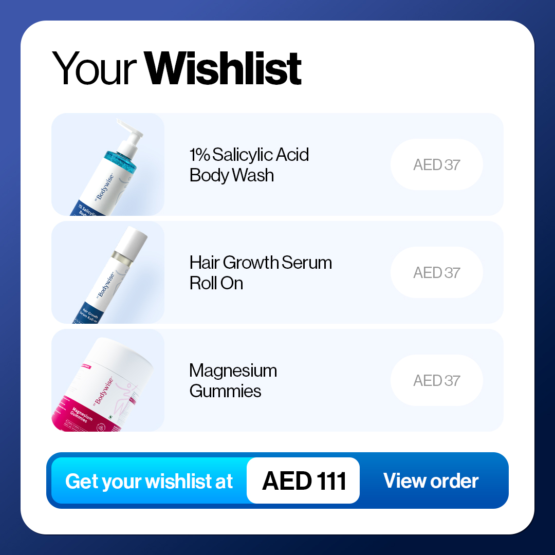 Be Bodywise - UAE Facebook ad