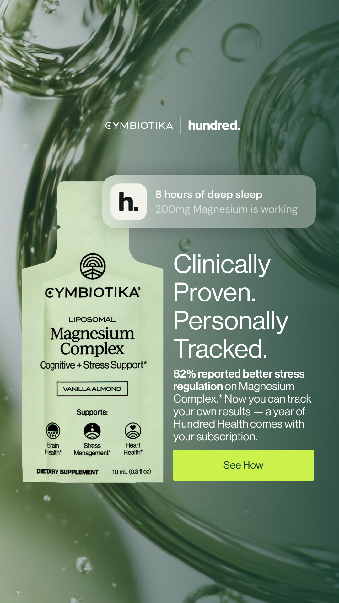 Cymbiotika Facebook ad