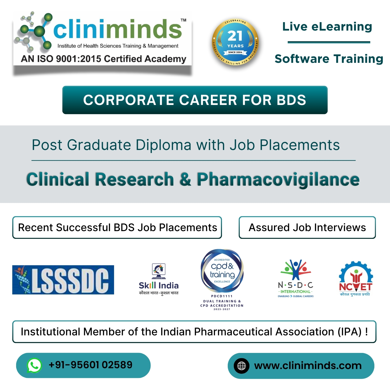 Cliniminds India Facebook ad