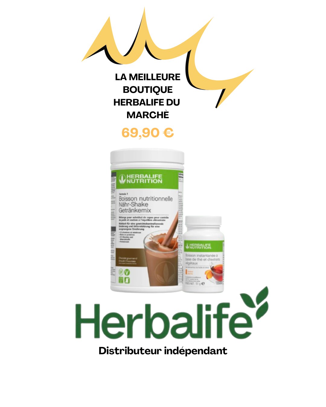 Herbalife Ilaria - independent distributor Facebook ad
