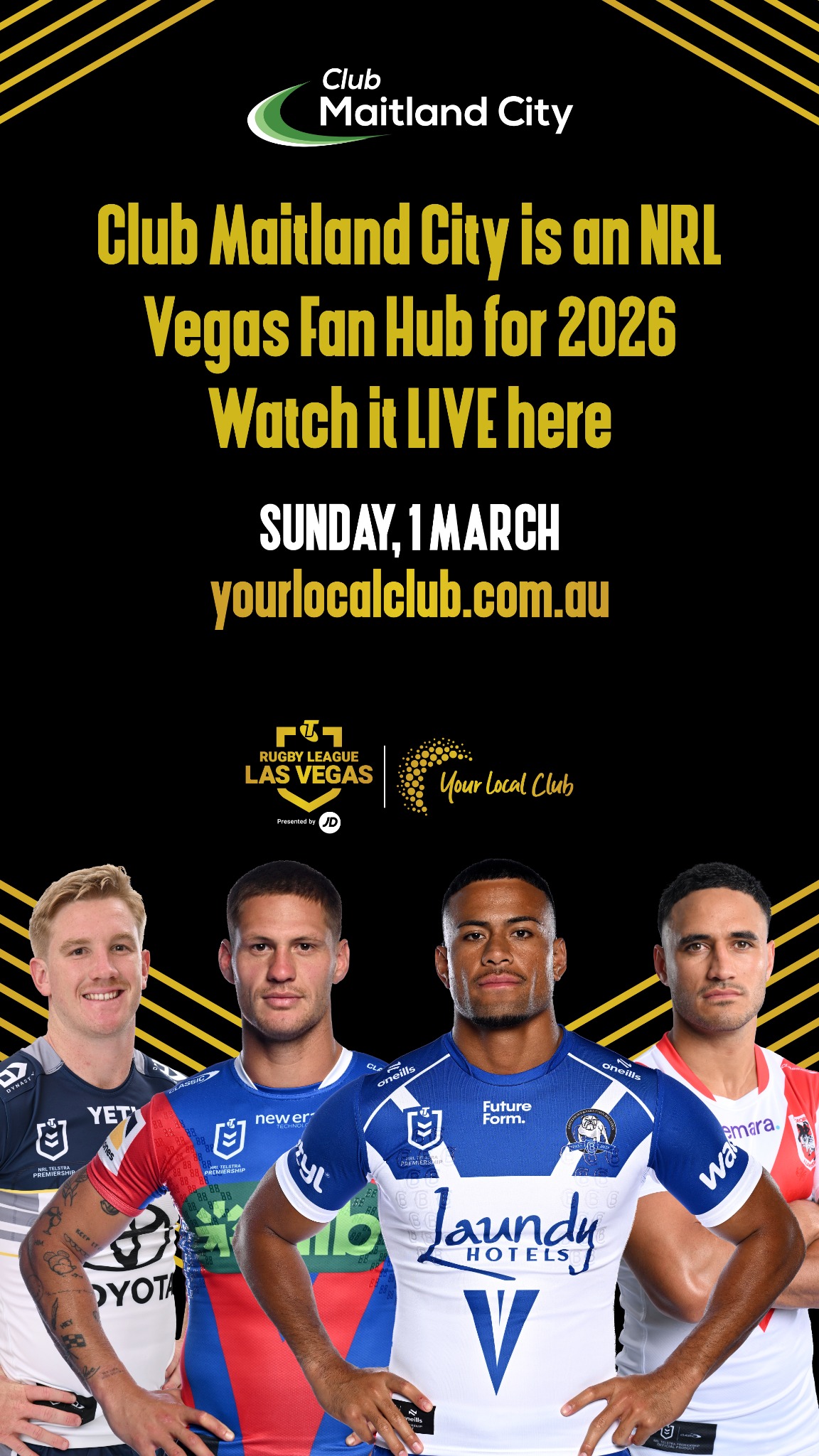 Your local club Facebook ad from Feb 9, 2026