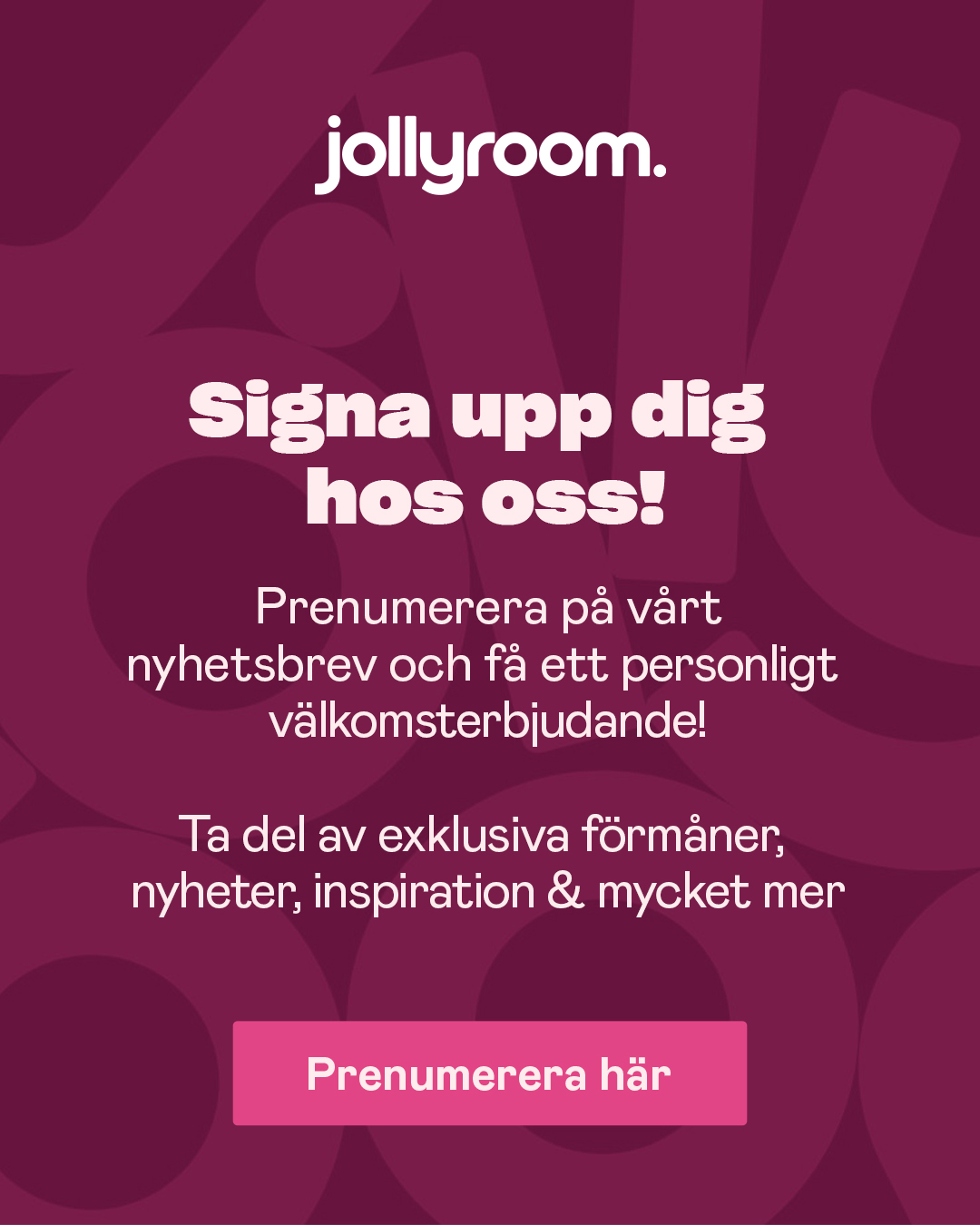 Jollyroom.se Facebook ad