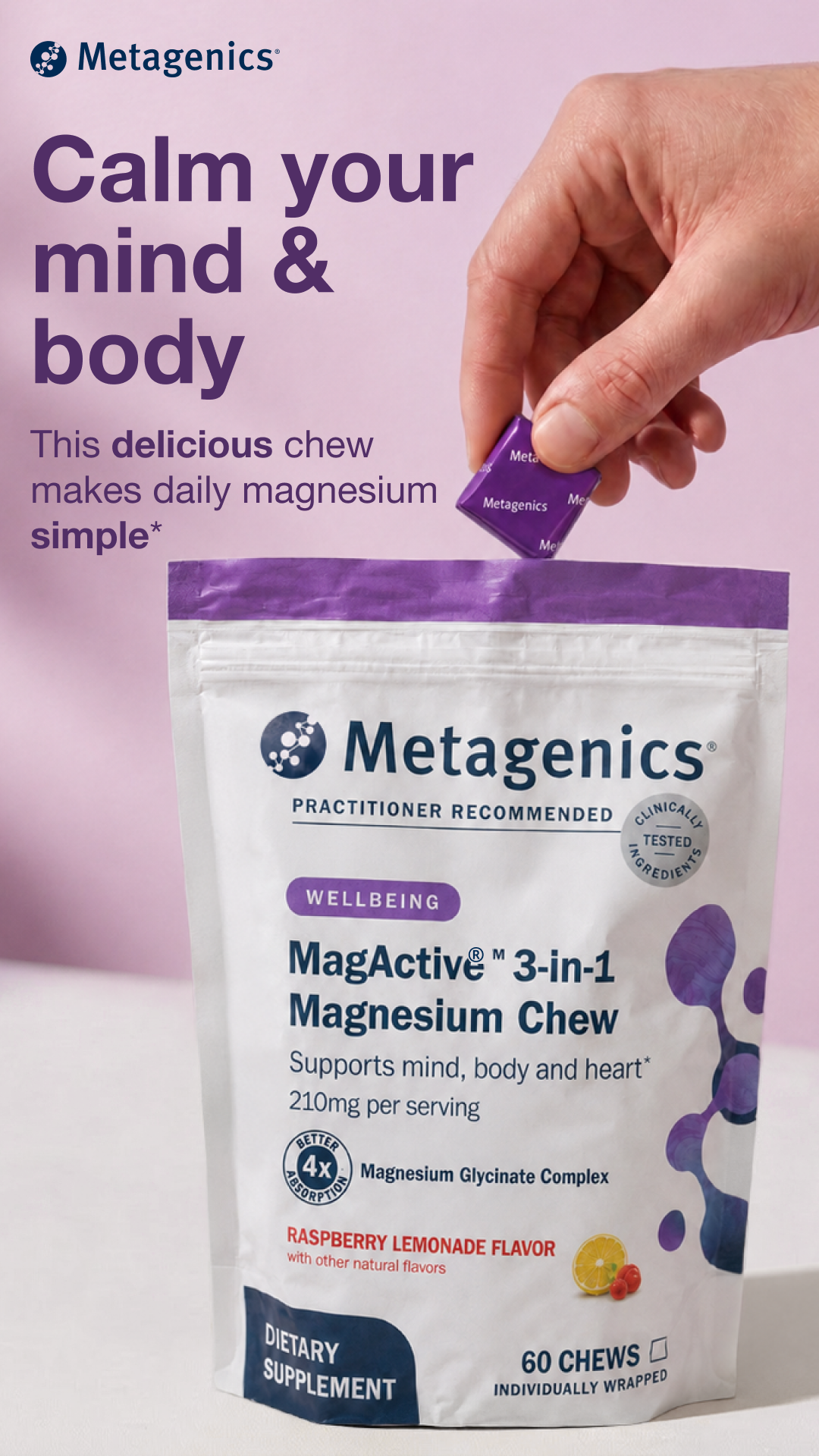 Metagenics Facebook ad