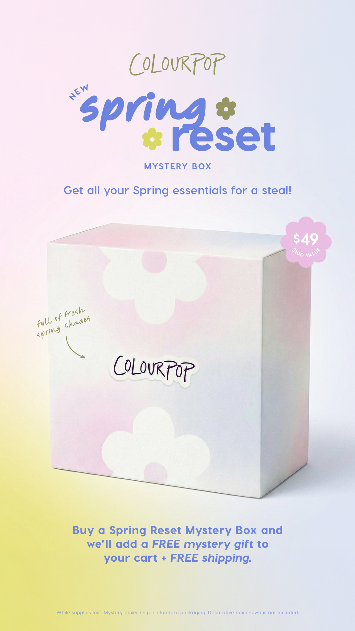 ColourPop Facebook ad