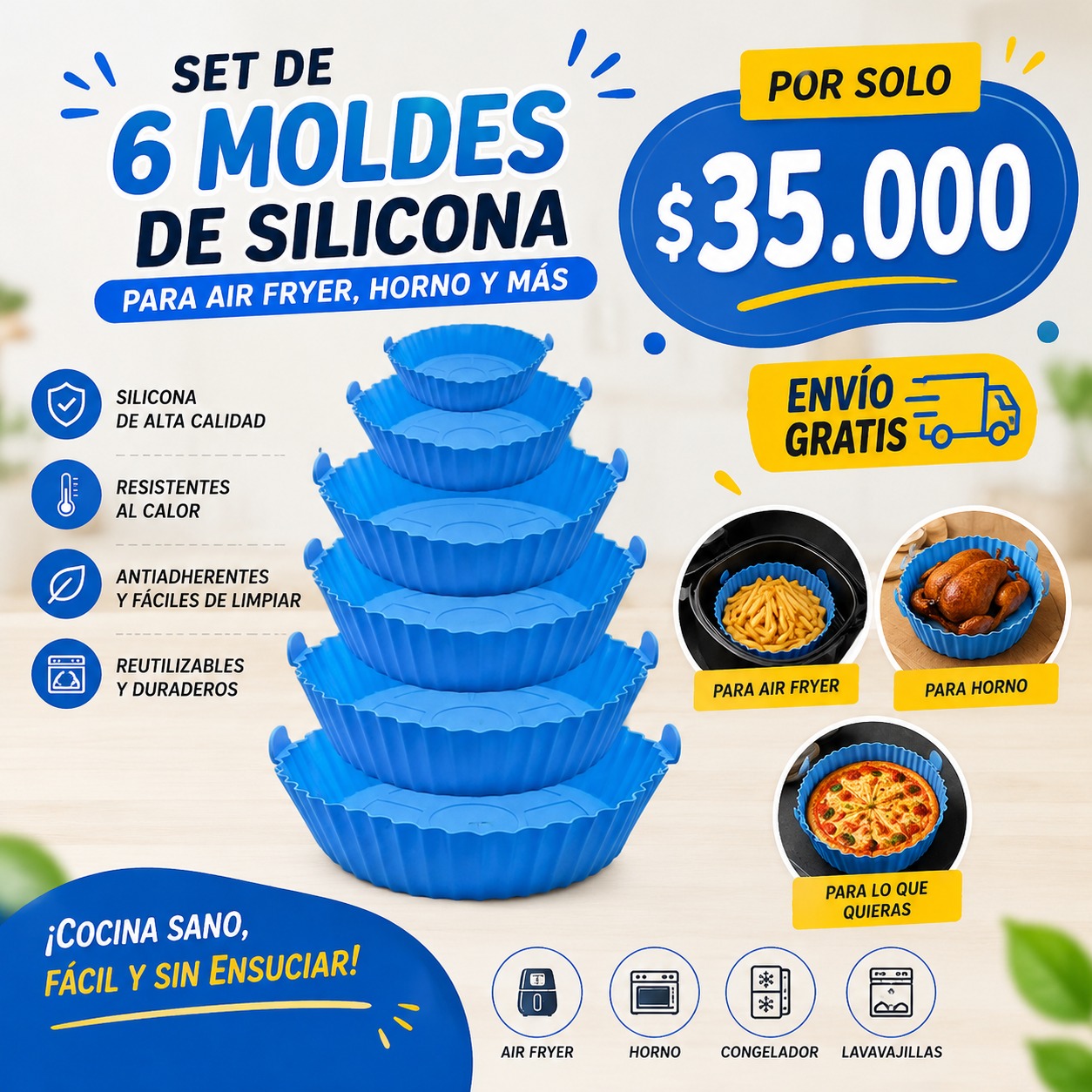Novamarket Facebook ad: Ahorra Dinero en Cada Uso