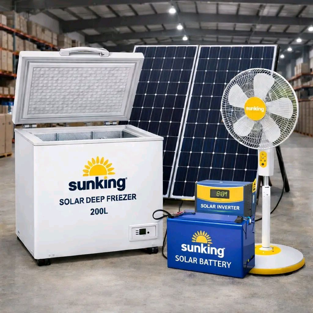 Sunking customer service Facebook ad: THE FREEZER COMES WITH