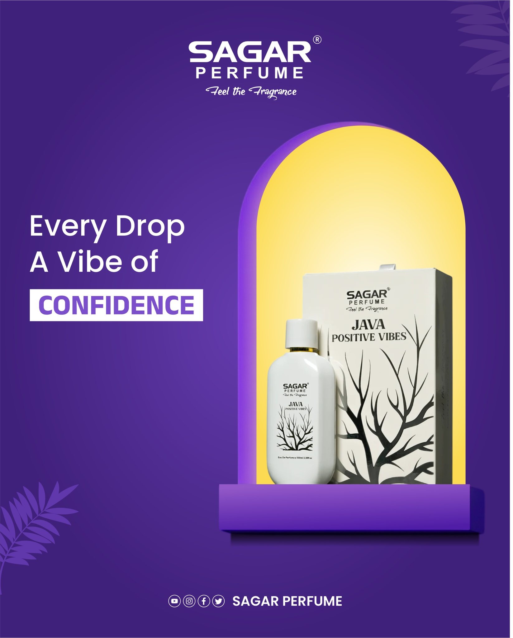Sagar perfume Facebook ad