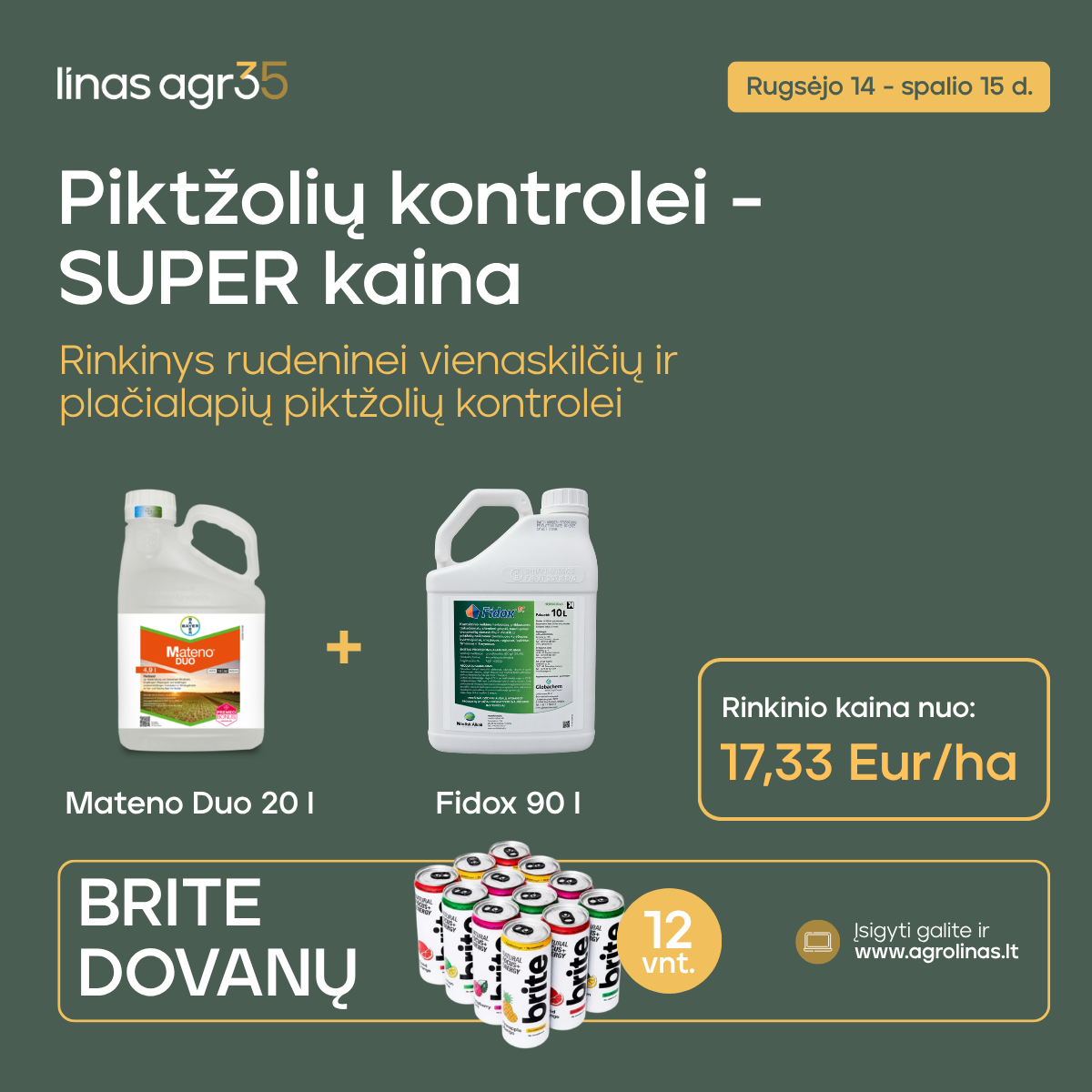 Linas Agro Lietuva Facebook ad: Pasinaudokite pasiūlymu