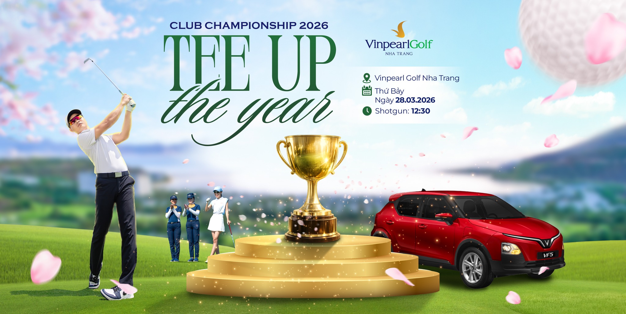 Vinpearl Golf Facebook ad: Hành trình Vinpearl Golf Club Championship 2026: Tee…