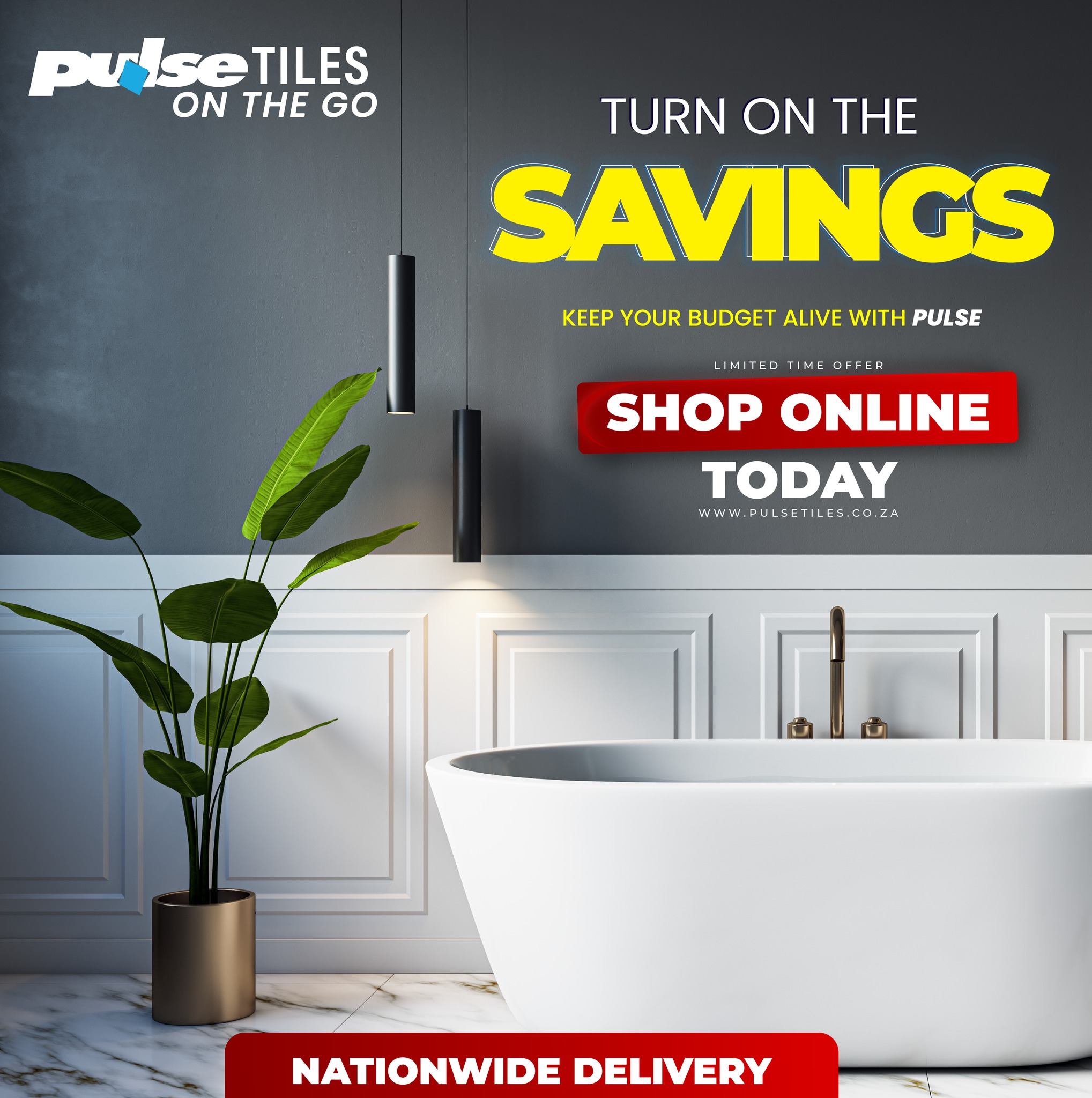 Pulse Tiles & Sanware Facebook ad