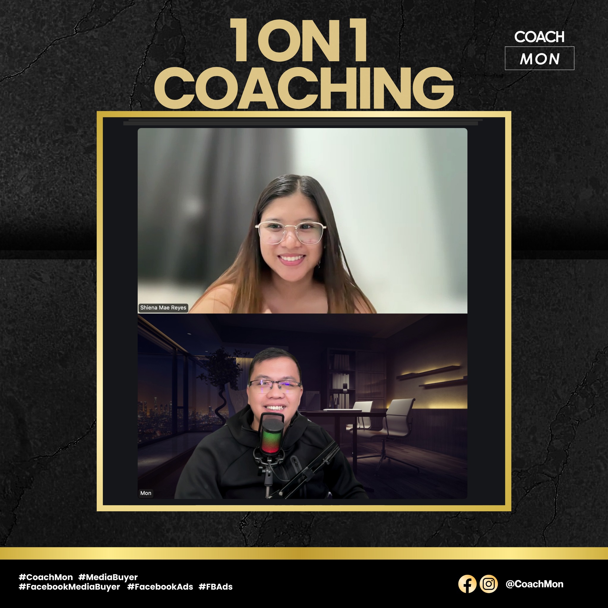Coach Mon Facebook ad