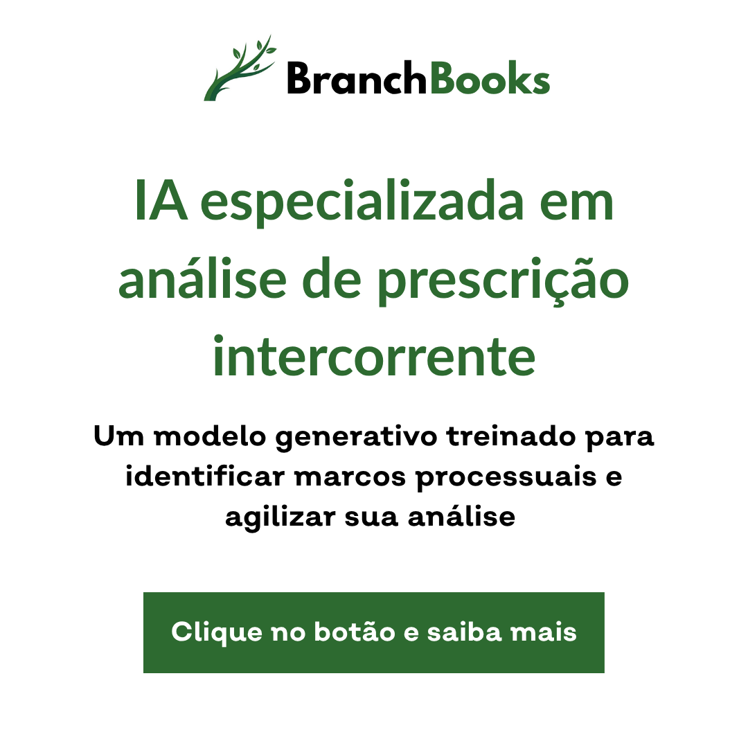 Branch Books Facebook ad: IA para análise de prescrição.