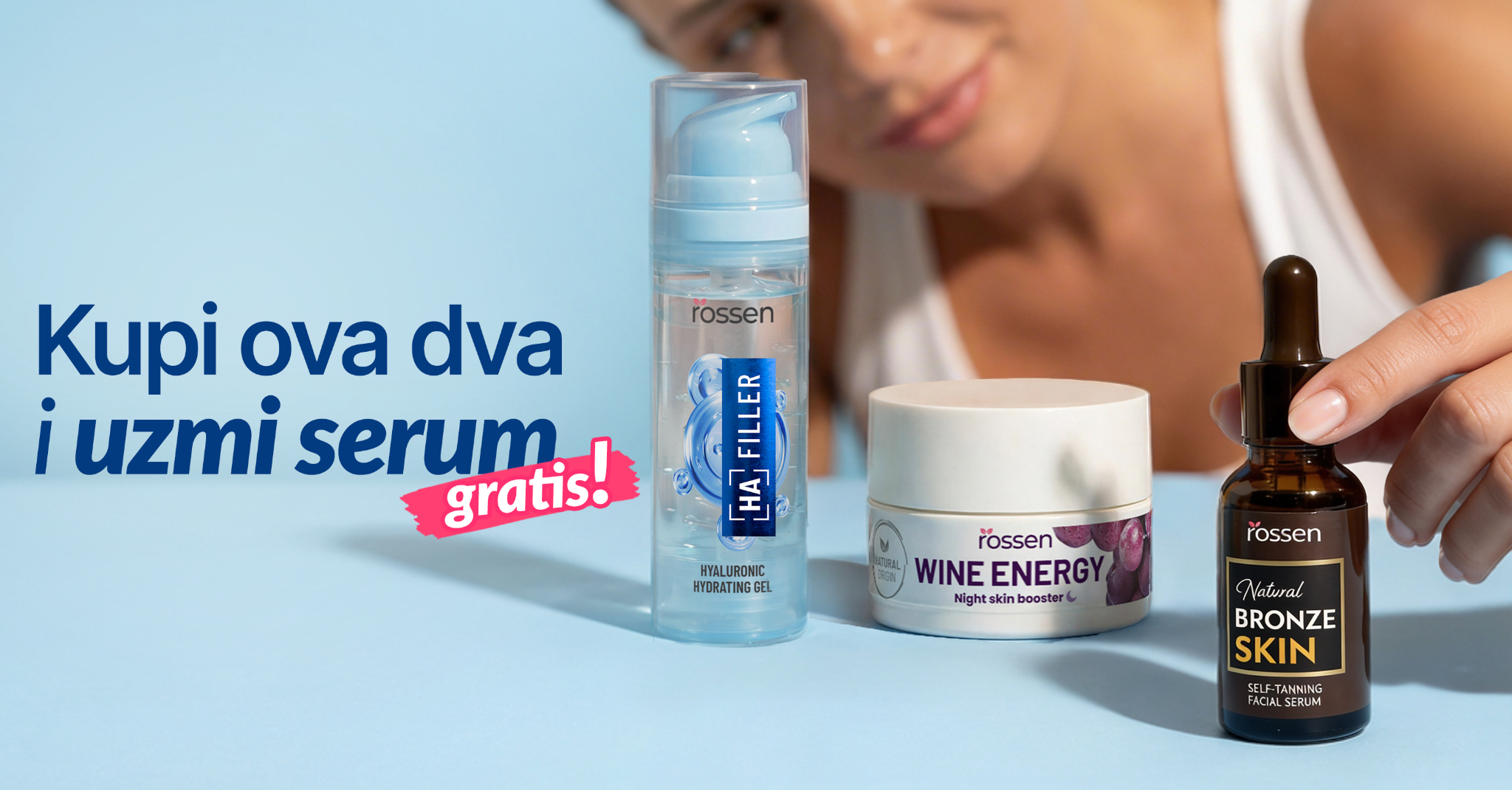 Rossen kozmetika Facebook ad