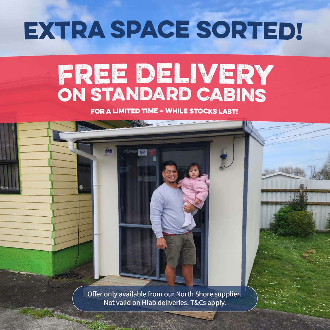 RoomMate Cabins Facebook ad