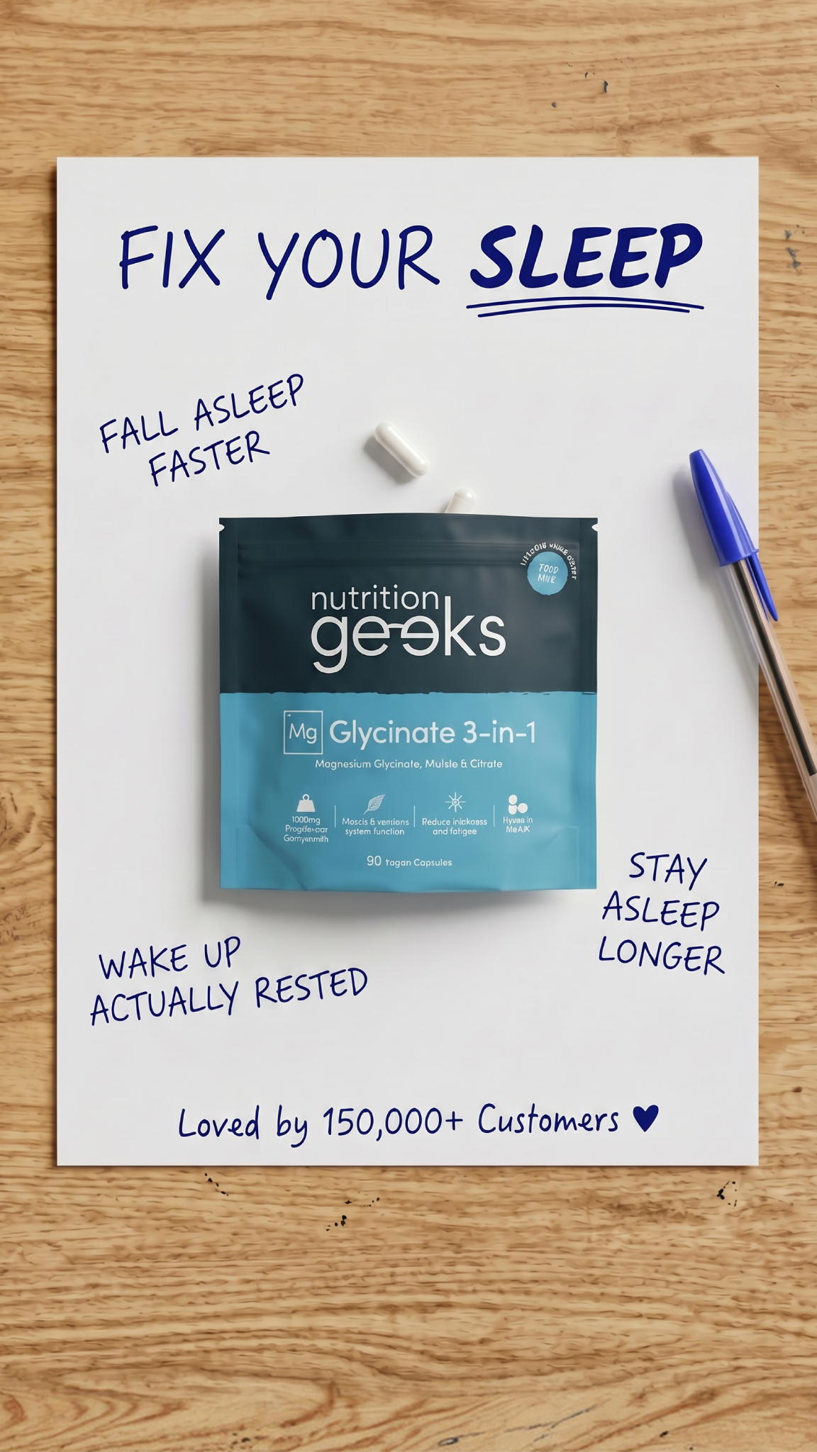 Nutrition Geeks Facebook ad