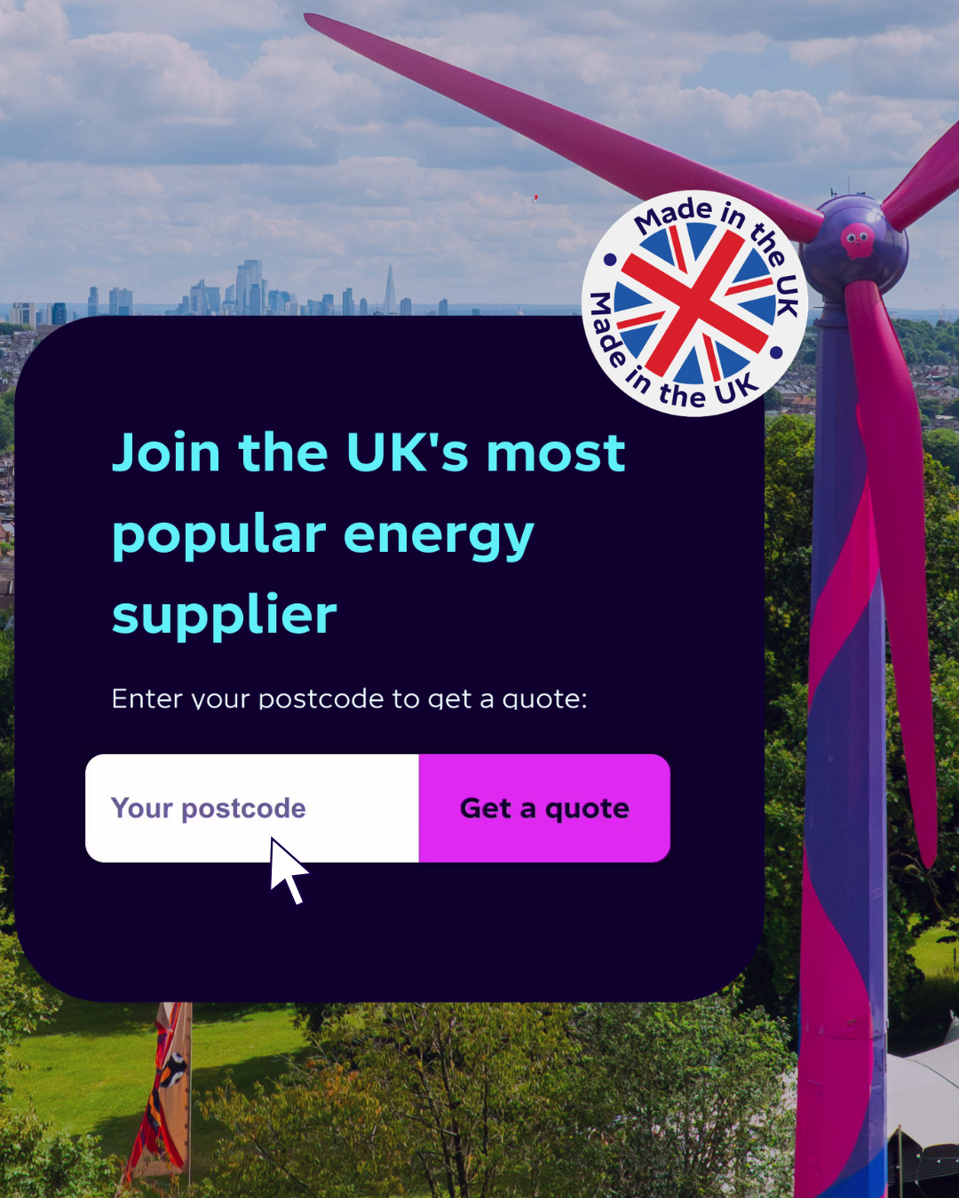 Octopus Energy Facebook ad