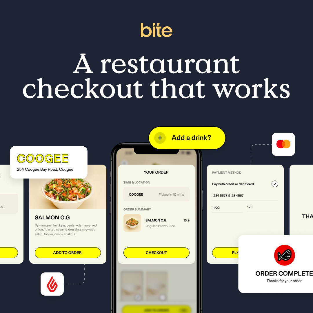 Bite Facebook ad: Zero-commission online food sales