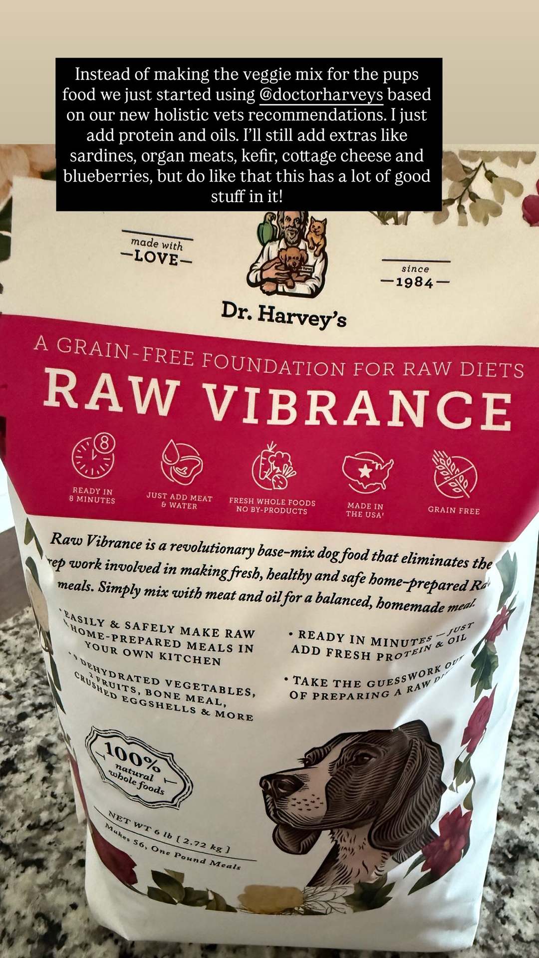 Dr. Harvey's Facebook ad