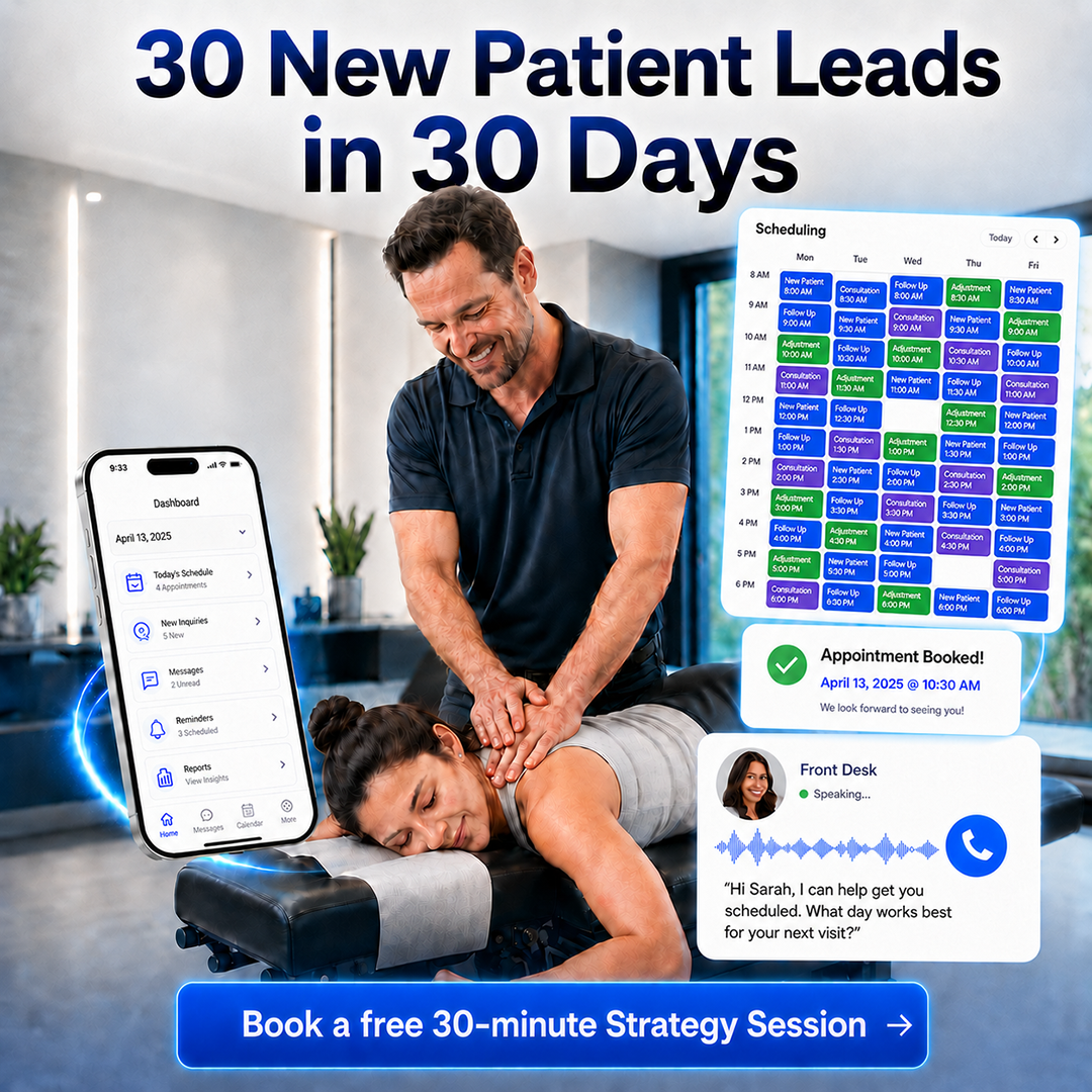 Breakout Internet Marketing Facebook ad: Get 30 New Patient Leads in 30 Days