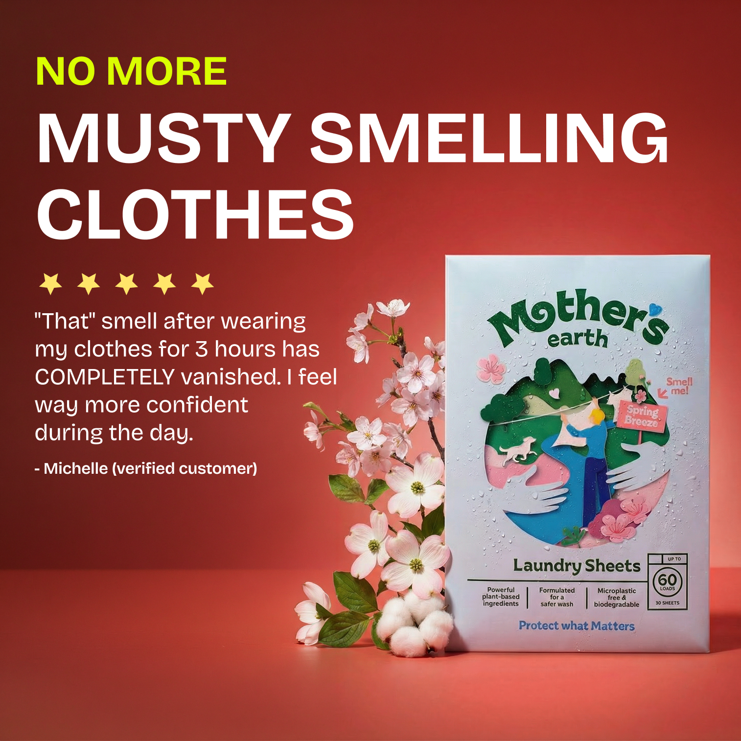 Mothers Earth Facebook ad