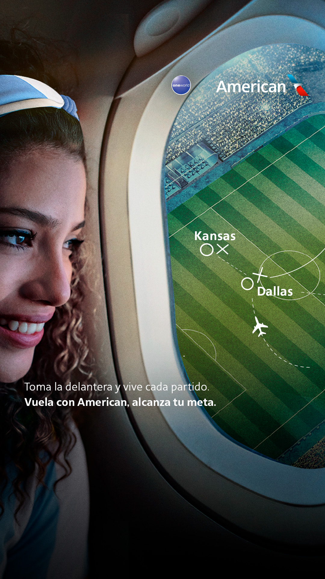 American Airlines Facebook ad