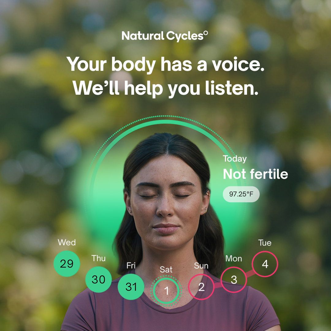 Natural Cycles Facebook ad