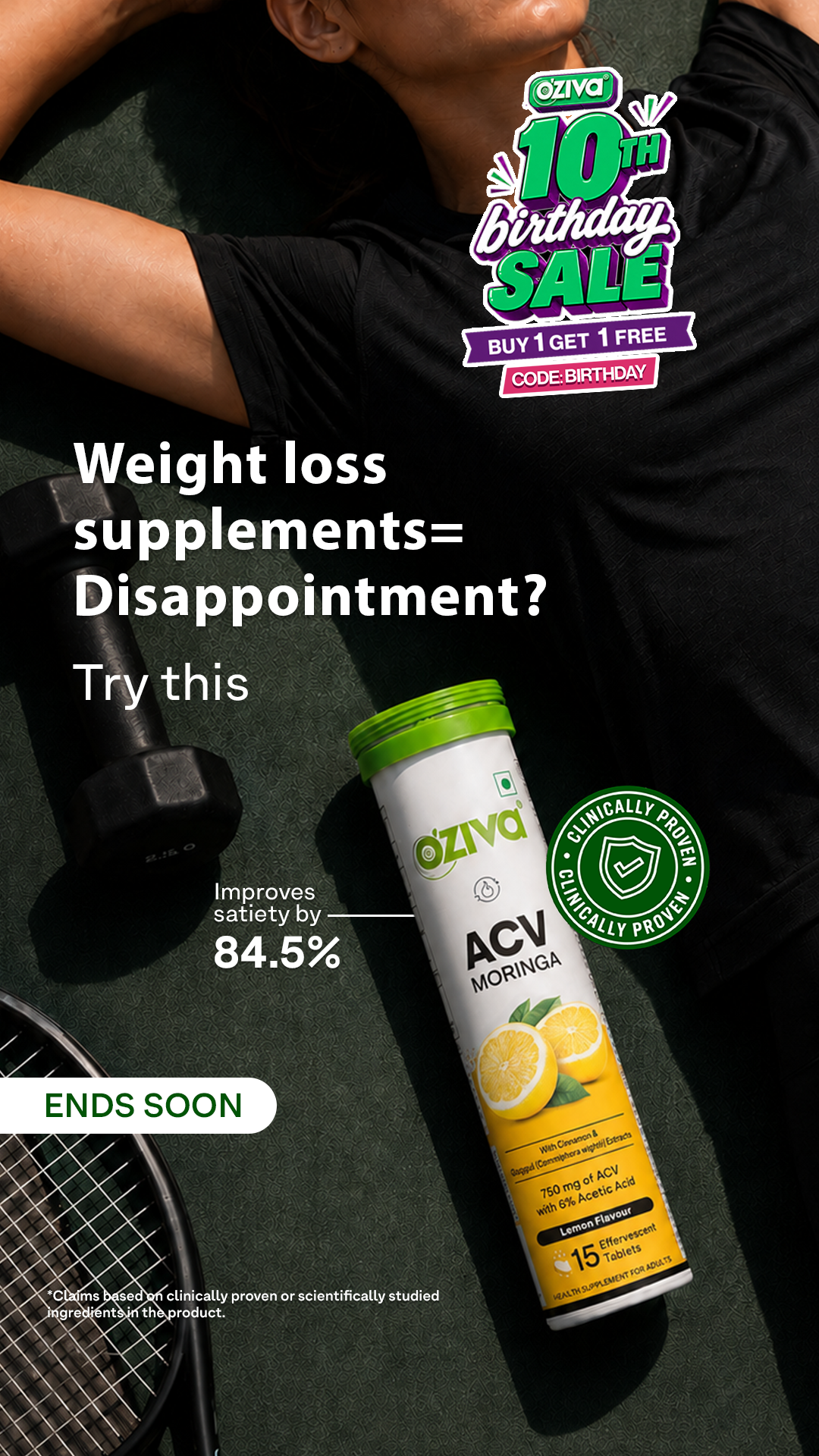 OZiva Facebook ad