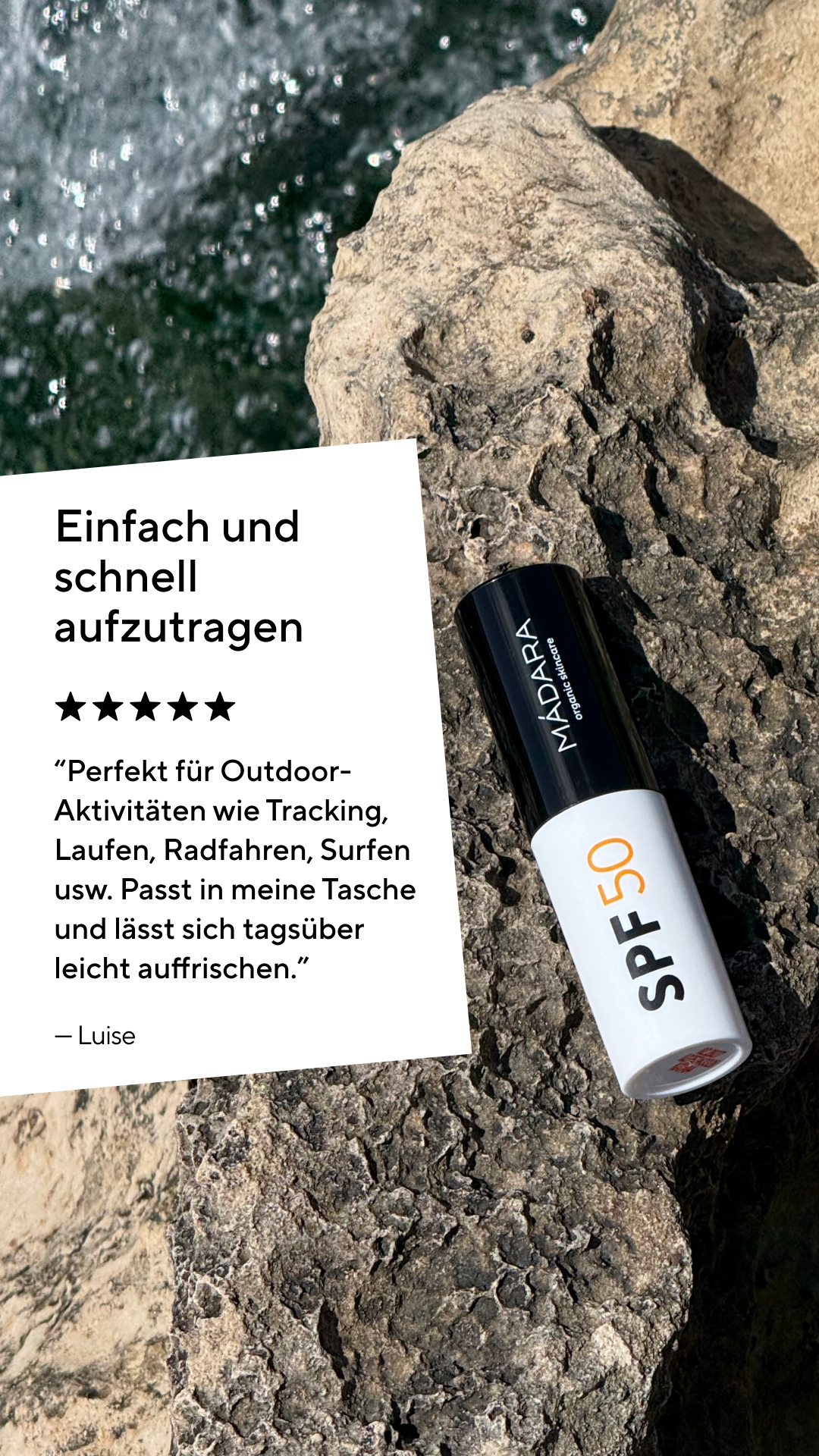 Mádara Organic Skincare Facebook ad