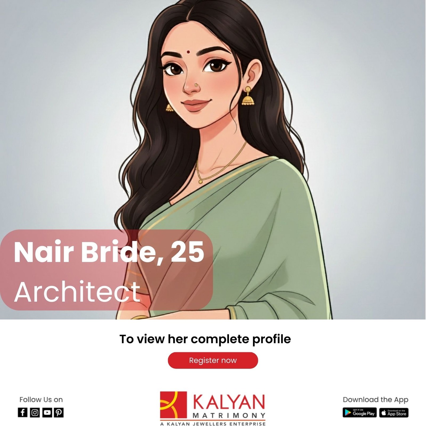 Nair Kalyan Matrimony Facebook ad from Jul 25, 2026