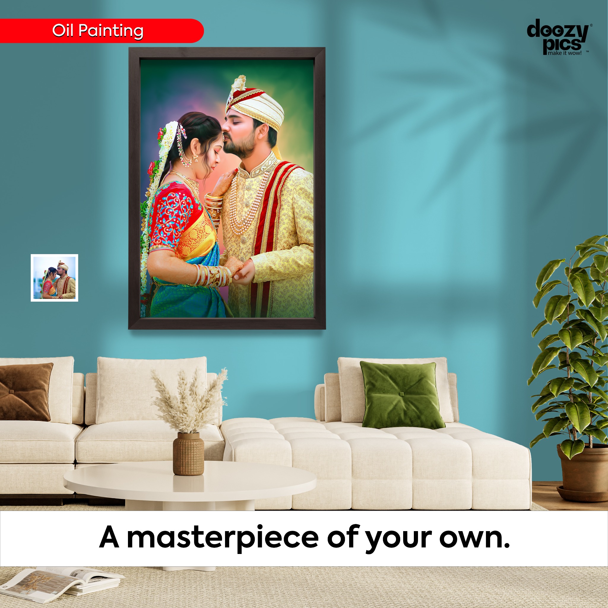 Doozypics Facebook ad: DOOZYPICS OFFER, FLAT 25% OFF!
