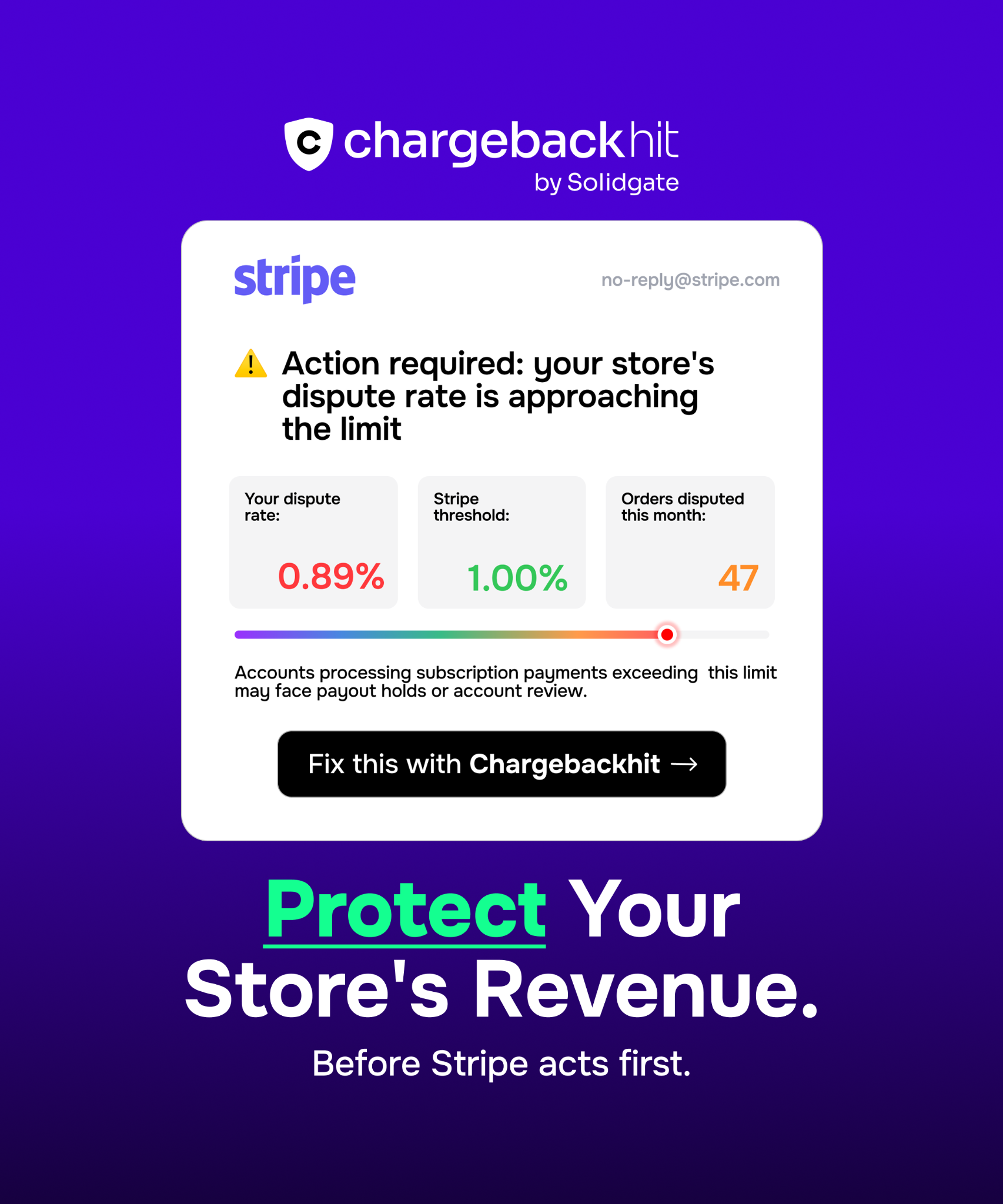 Chargebackhit Facebook ad
