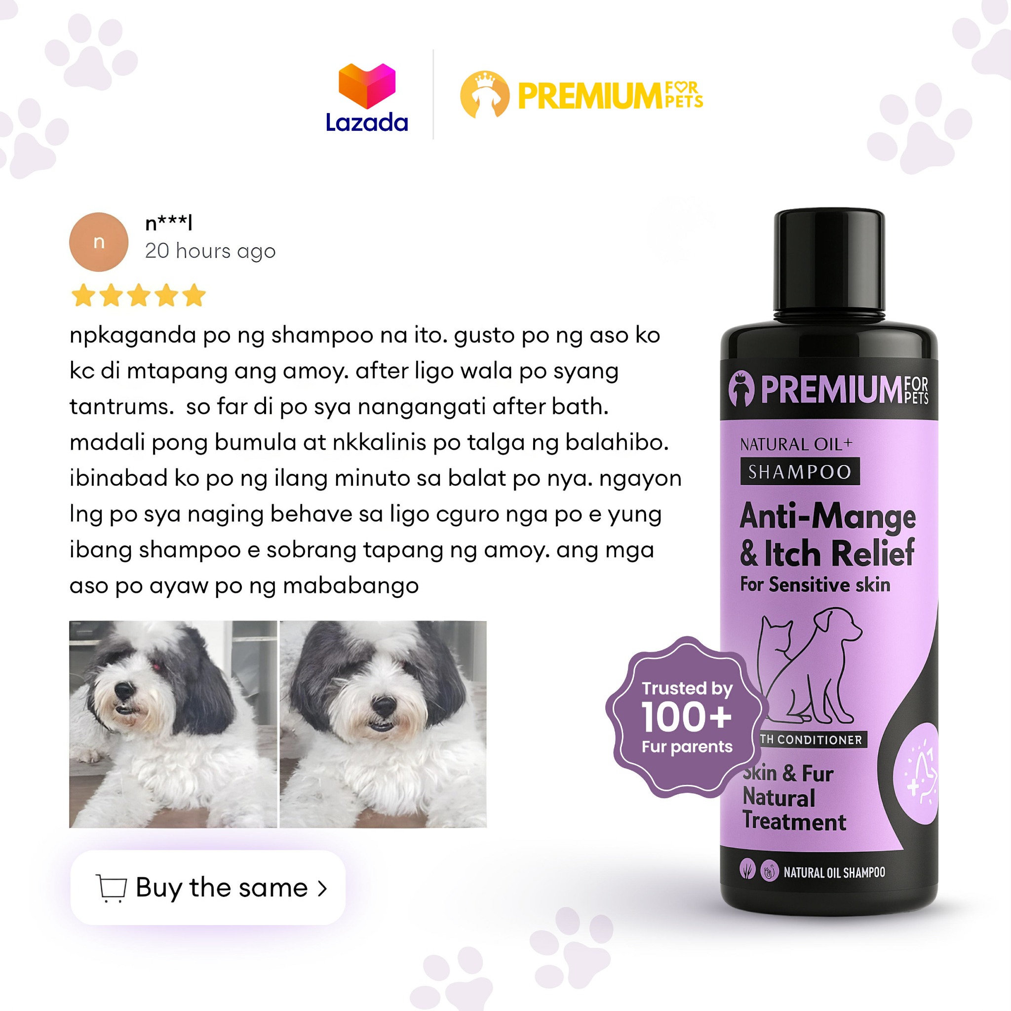 Premium For Pets Facebook ad