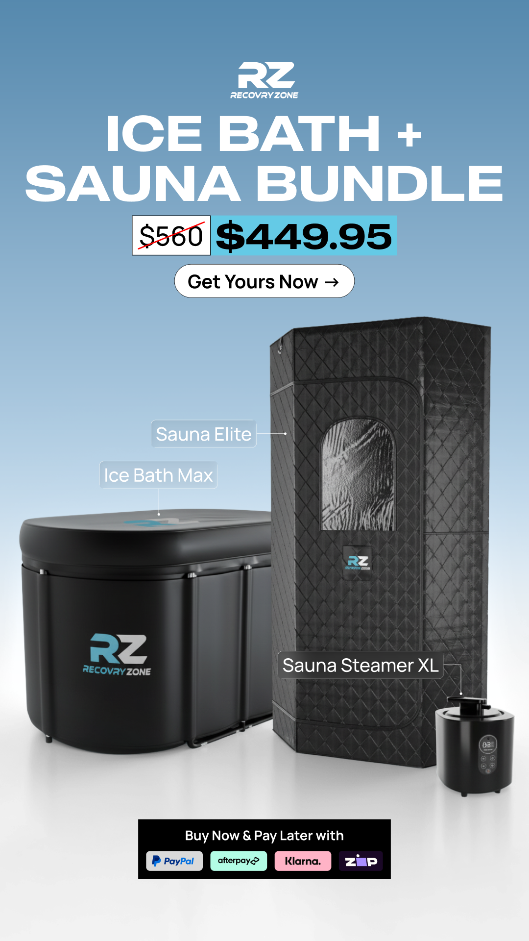 Recovry Zone Facebook ad