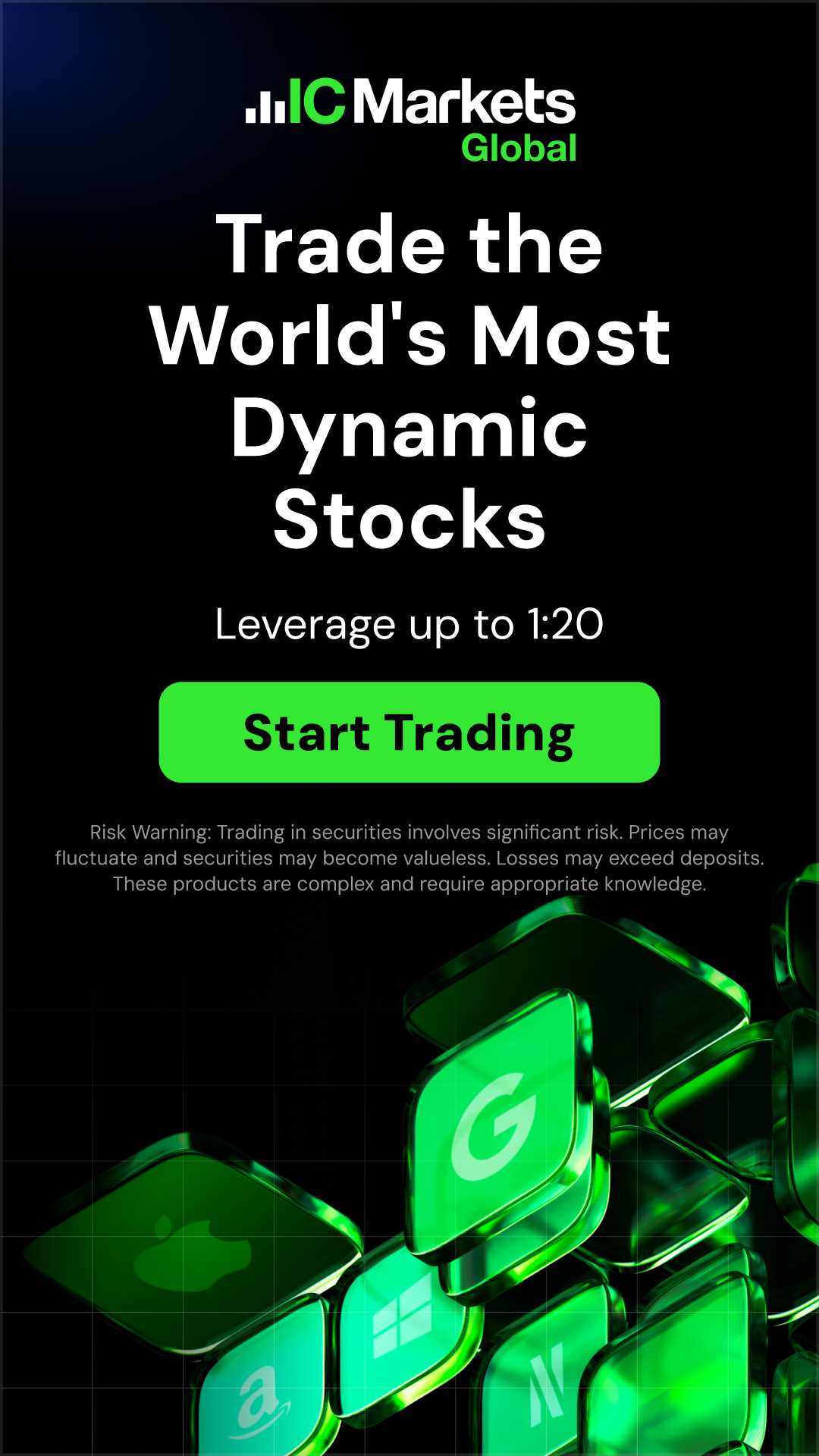IC Markets Facebook ad