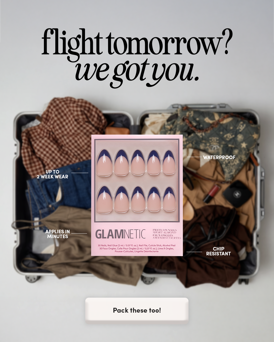 Glamnetic Facebook ad
