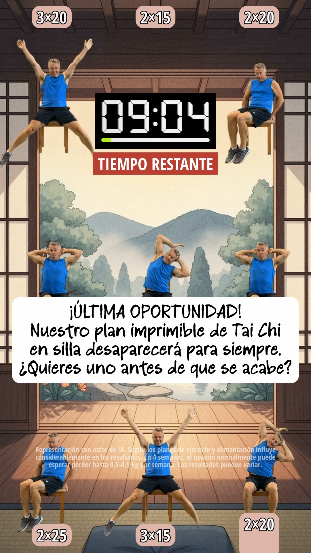 Master Li - Tai Chi Facebook ad: Comienza Tu Transformación Hoy!
