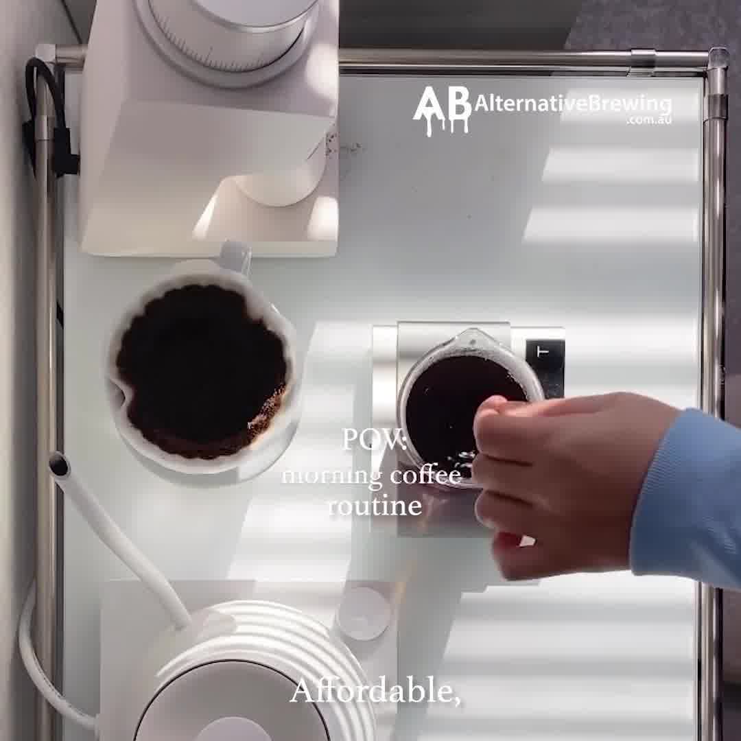 Alternative Brewing Facebook ad: Brew better coffee with Alternative Brewing.