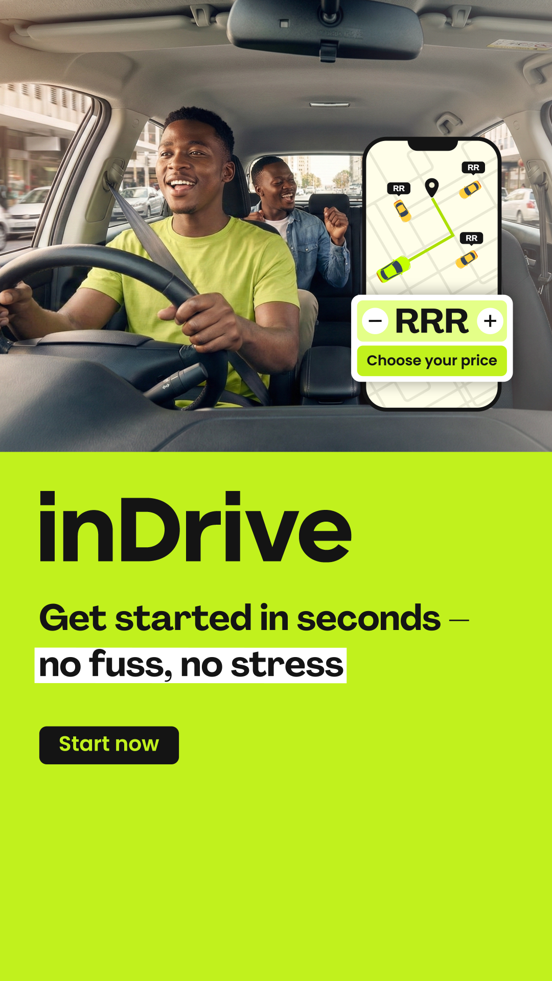 inDrive Facebook ad