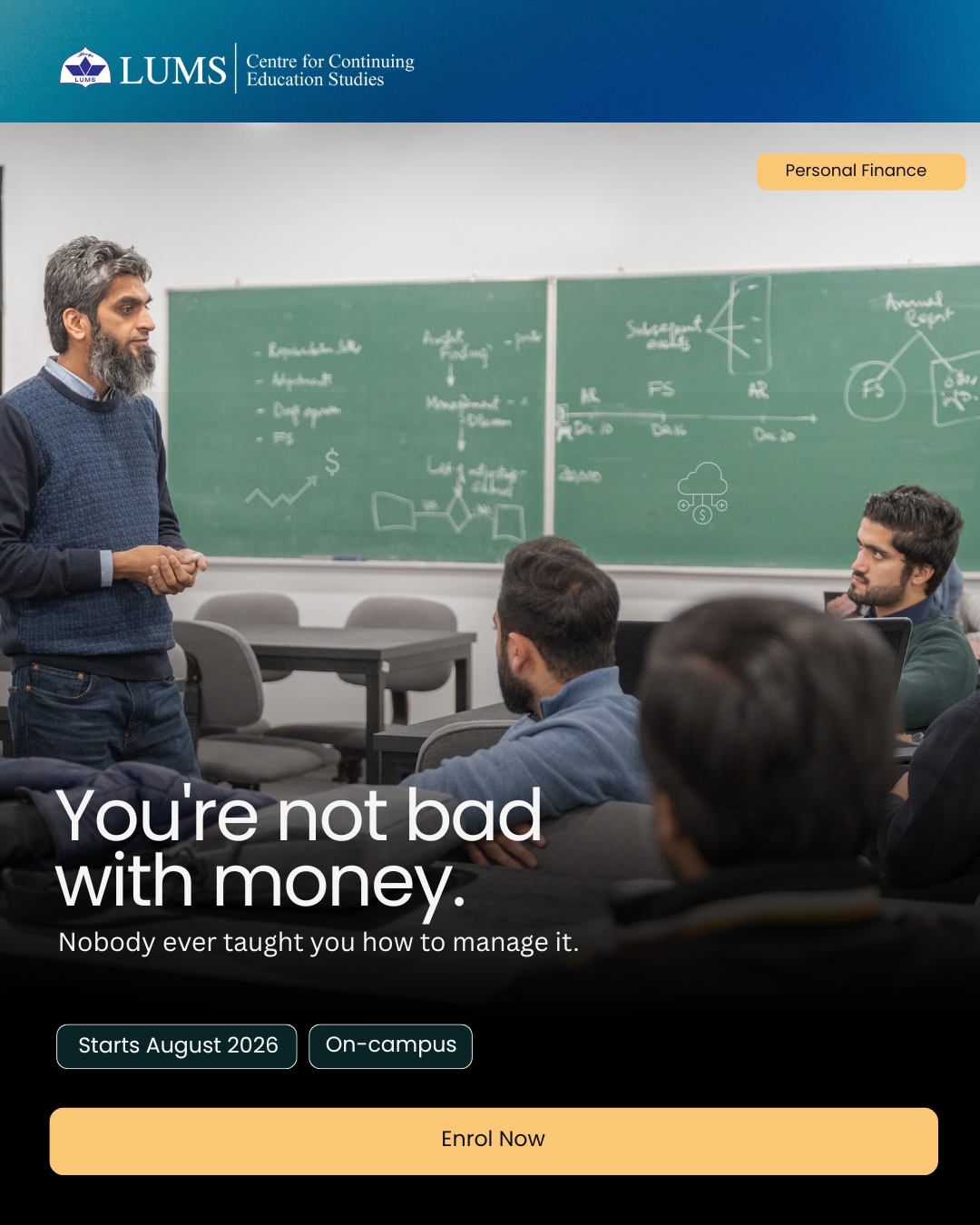 Centre for Continuing Education Studies Facebook ad